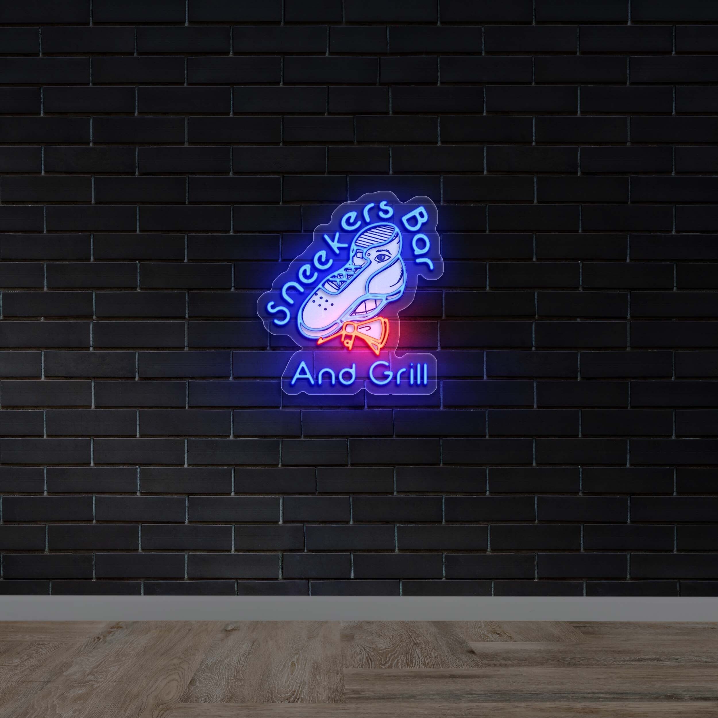 SNEEKERS BAR AND GRILL (version 2) - Premium Neon Artwork