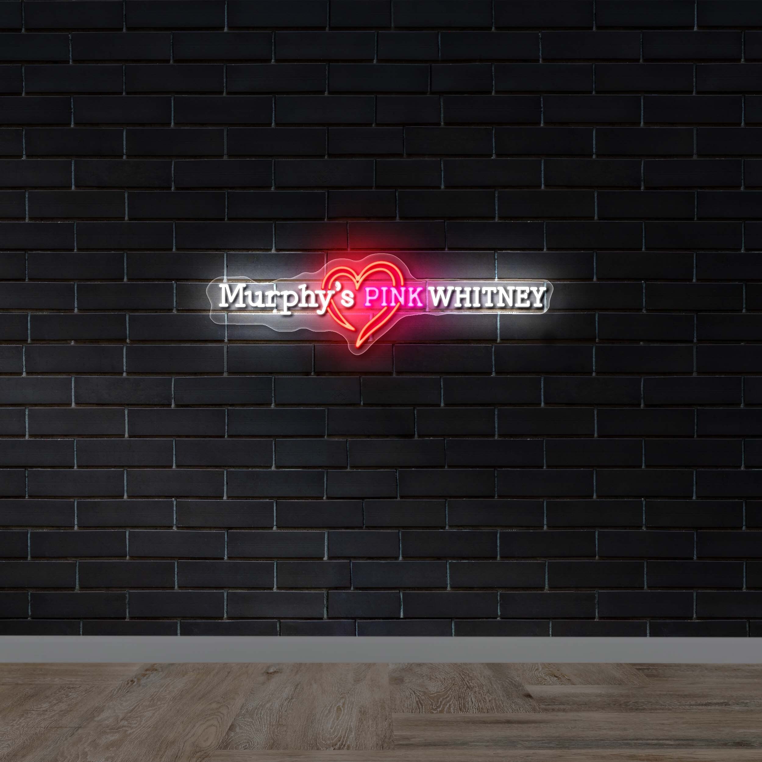 Murphy's Pink Whitney - Premium Neon Artwork