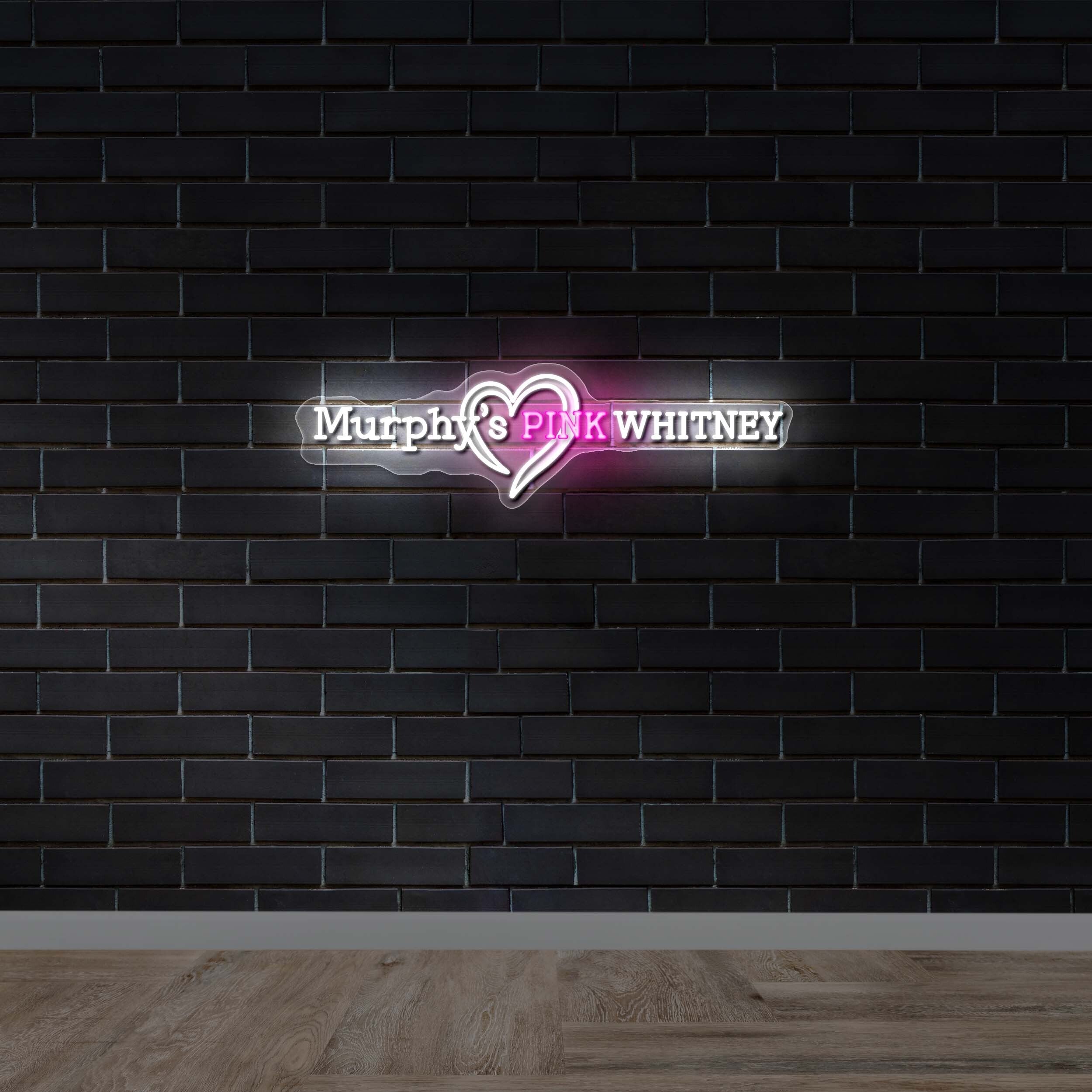 Murphy's Pink Whitney - Premium Neon Artwork