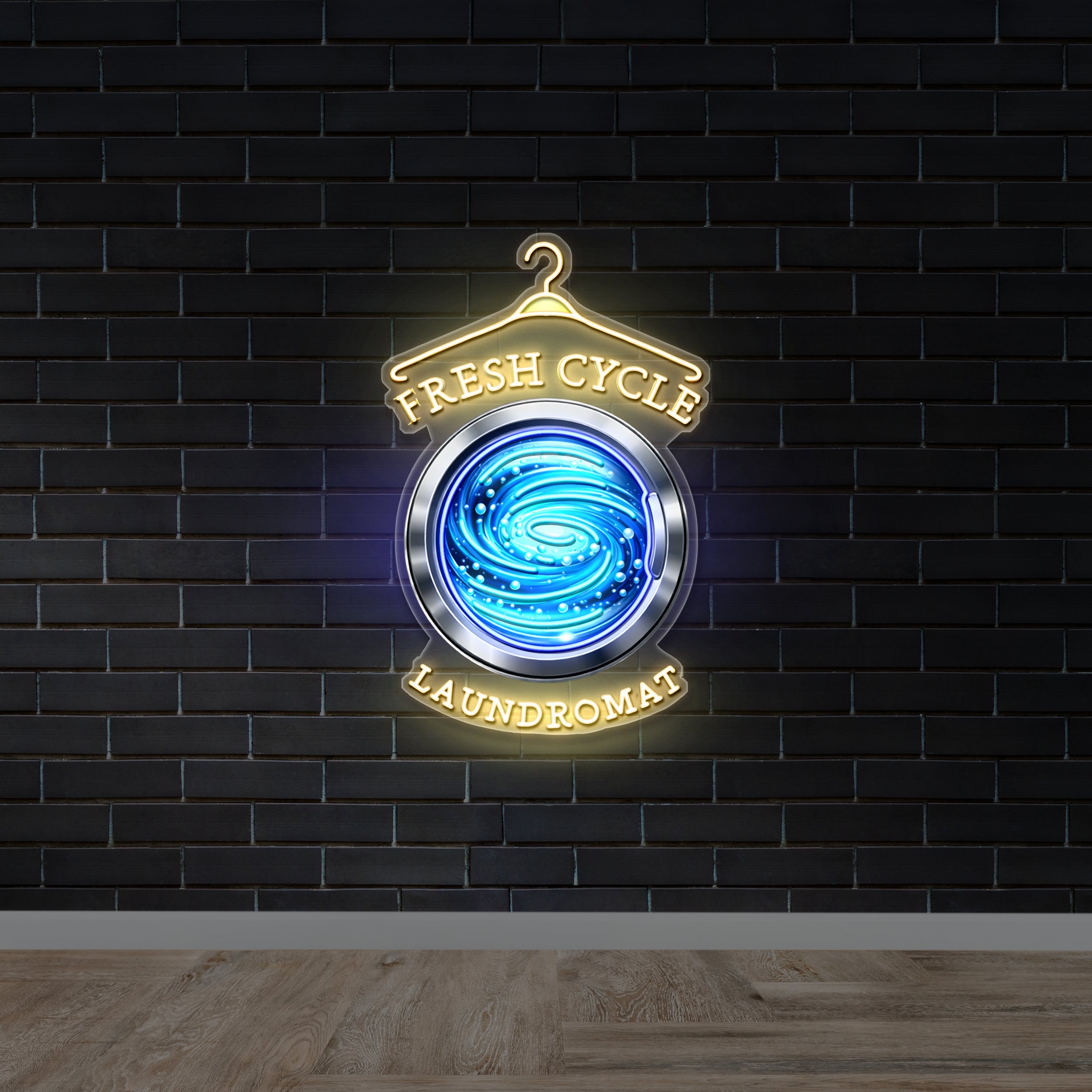 Fresh Cycle | 2nd Version - Premium Neon Artwork