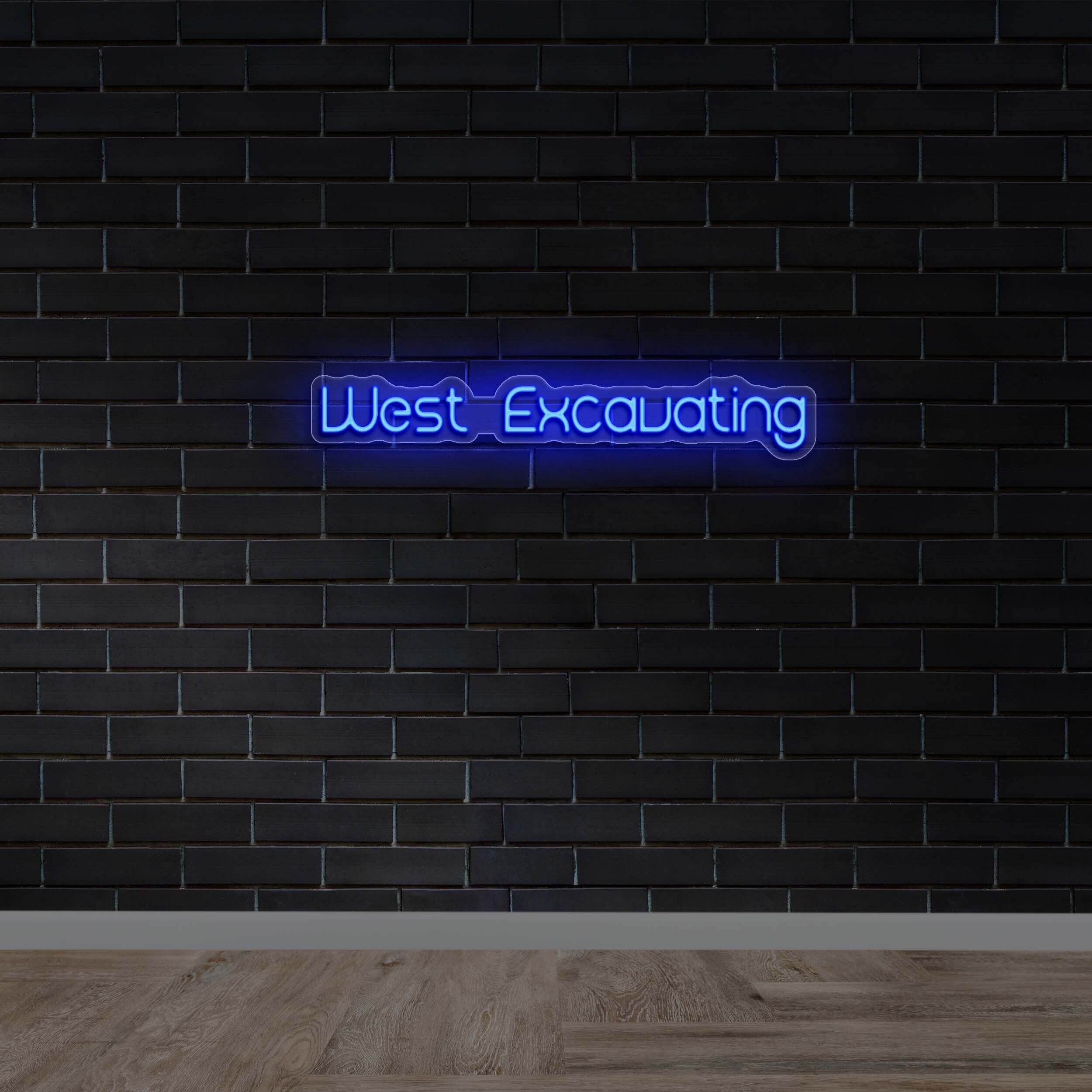 West Excavating - Premium Neon Artwork