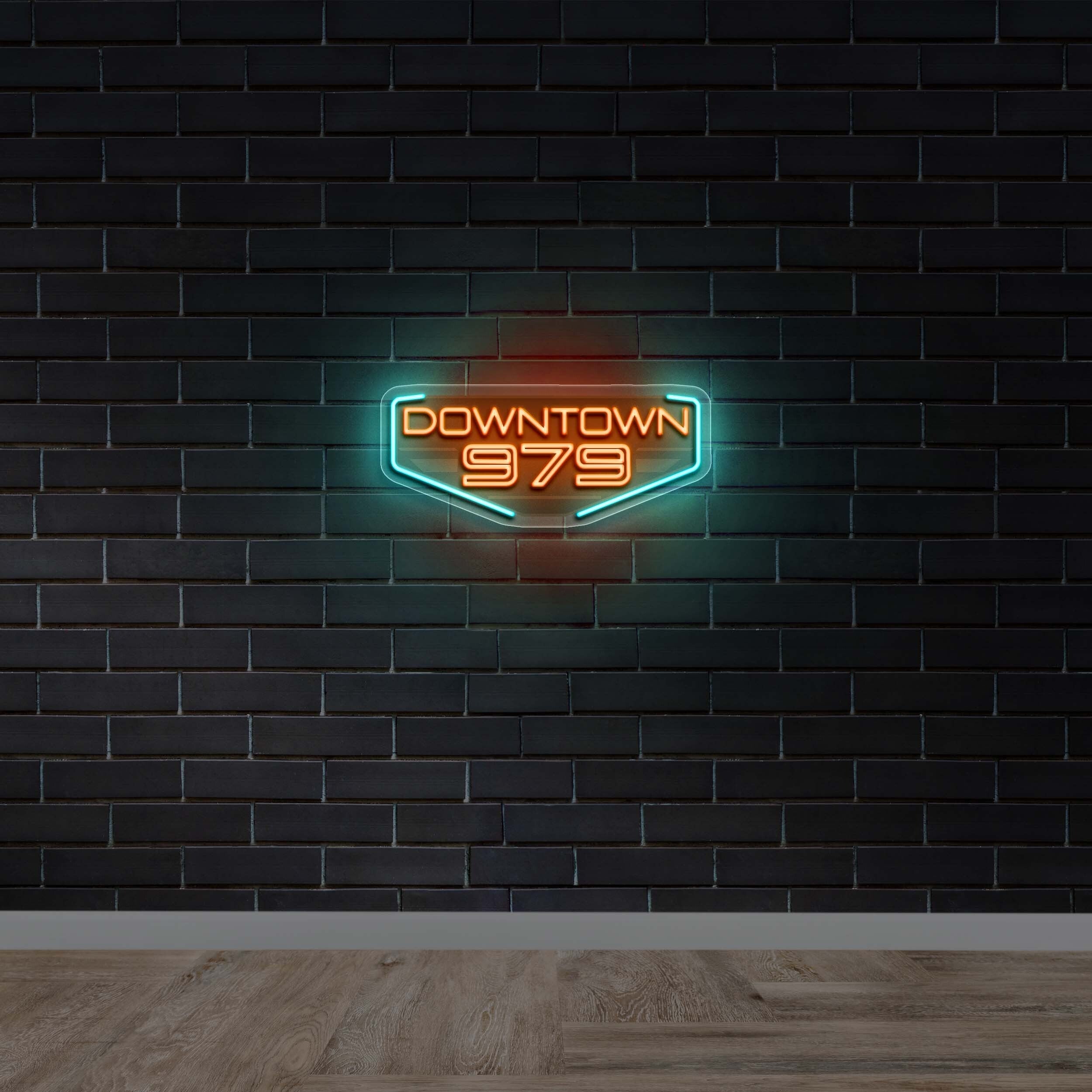 DOWNTOWN 979 - Premium Neon Artwork