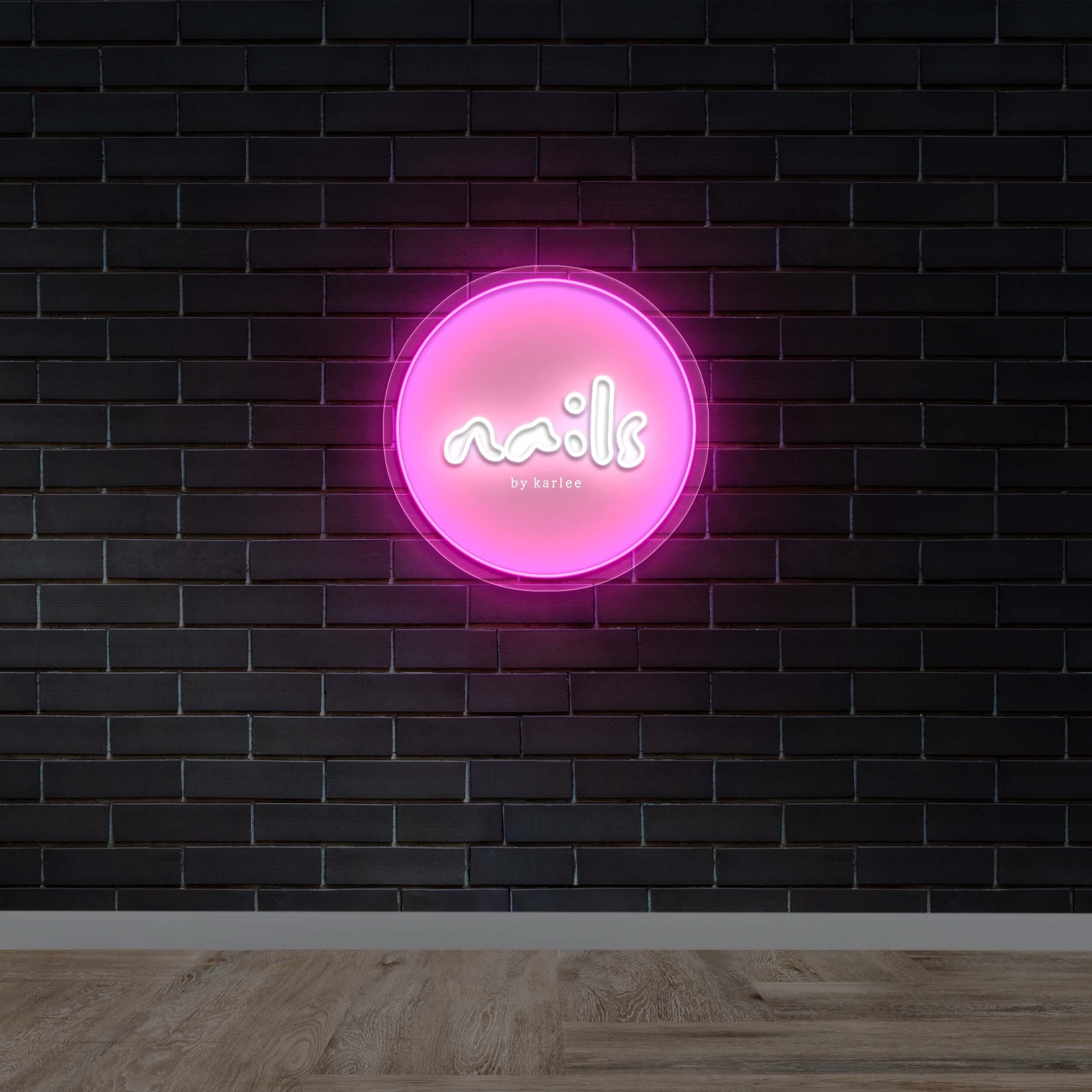 nails - Premium Neon Artwork