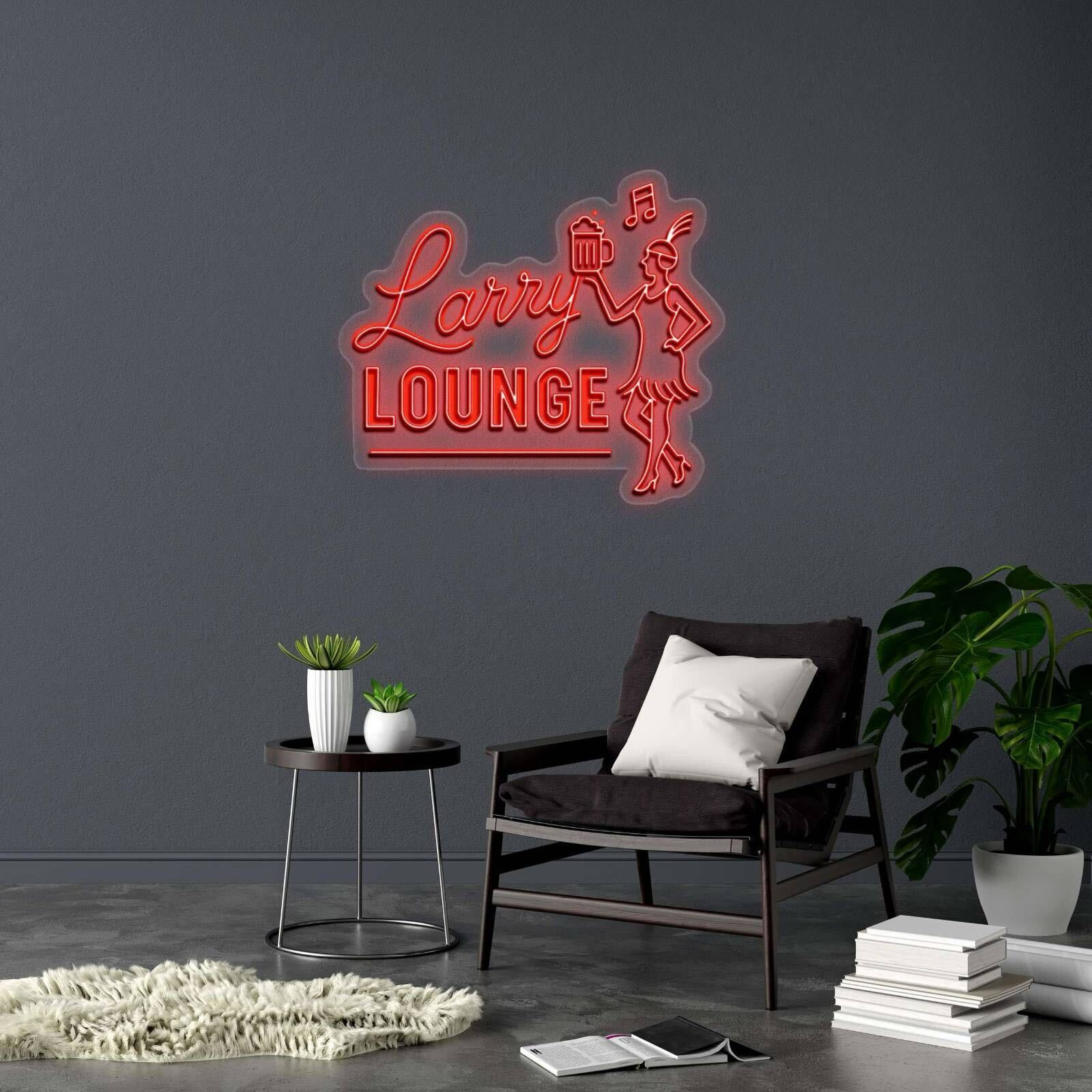 Larry Lounge - Premium Neon Artwork