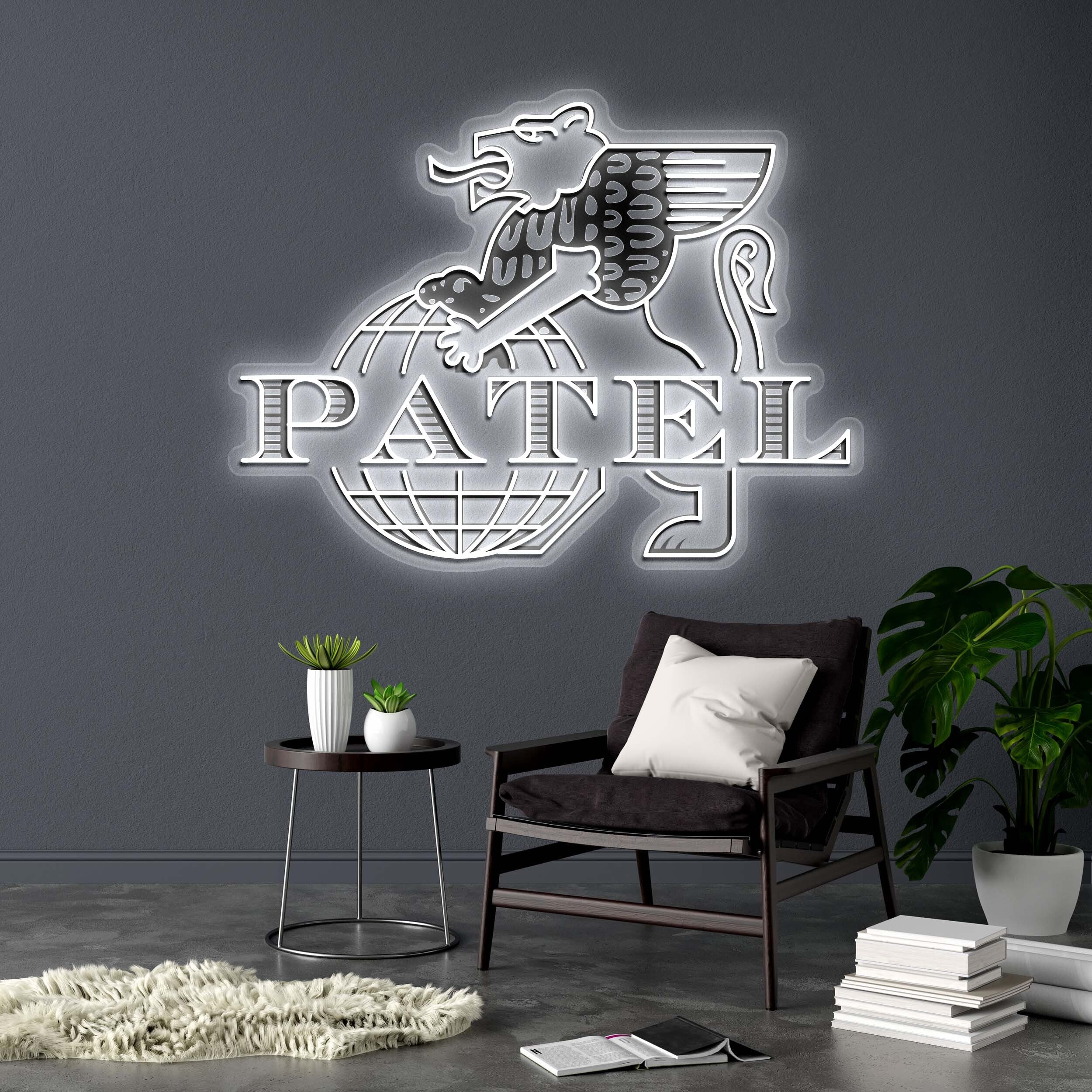 PATEL - Premium Neon Artwork