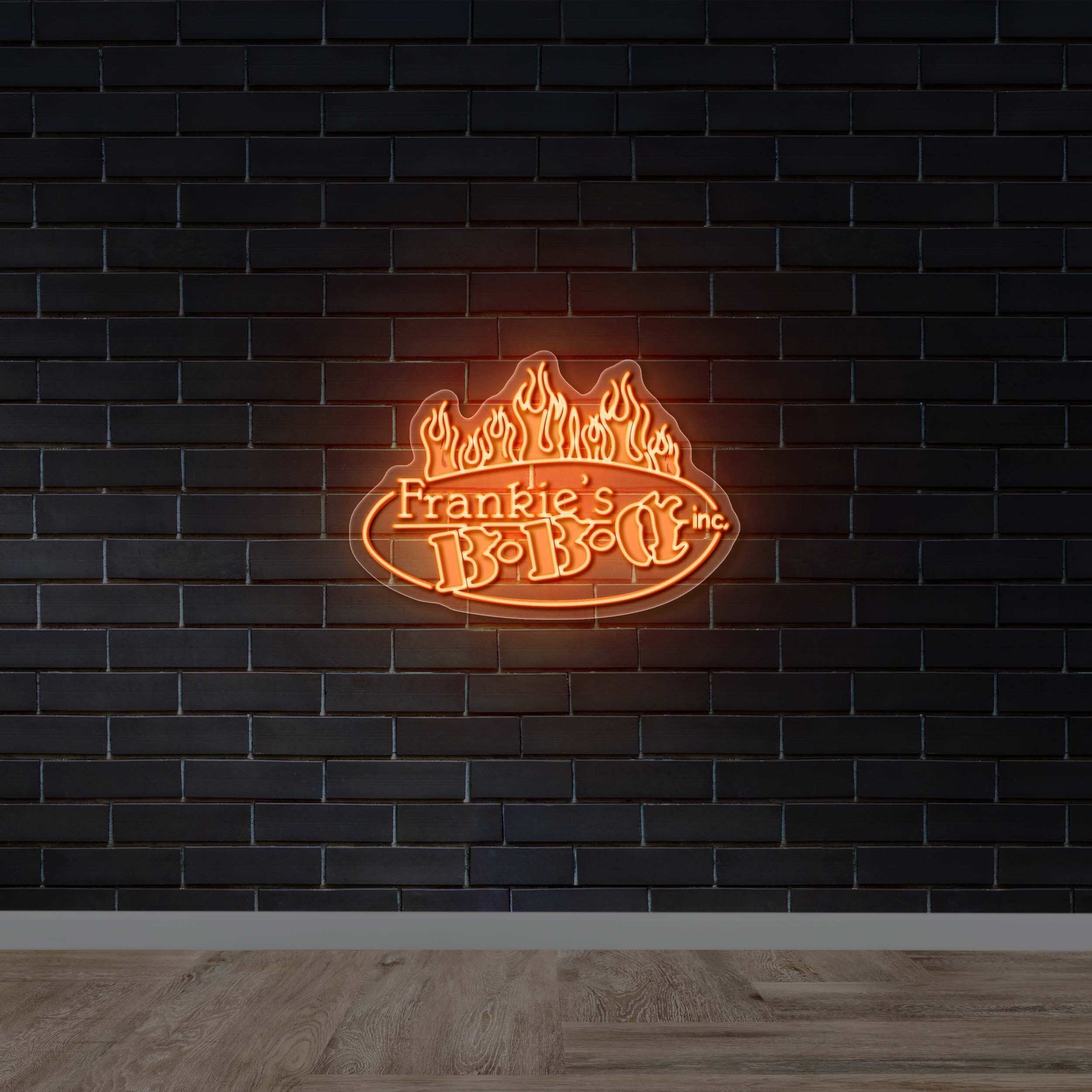 Frankie's BBQ - Premium Neon Artwork