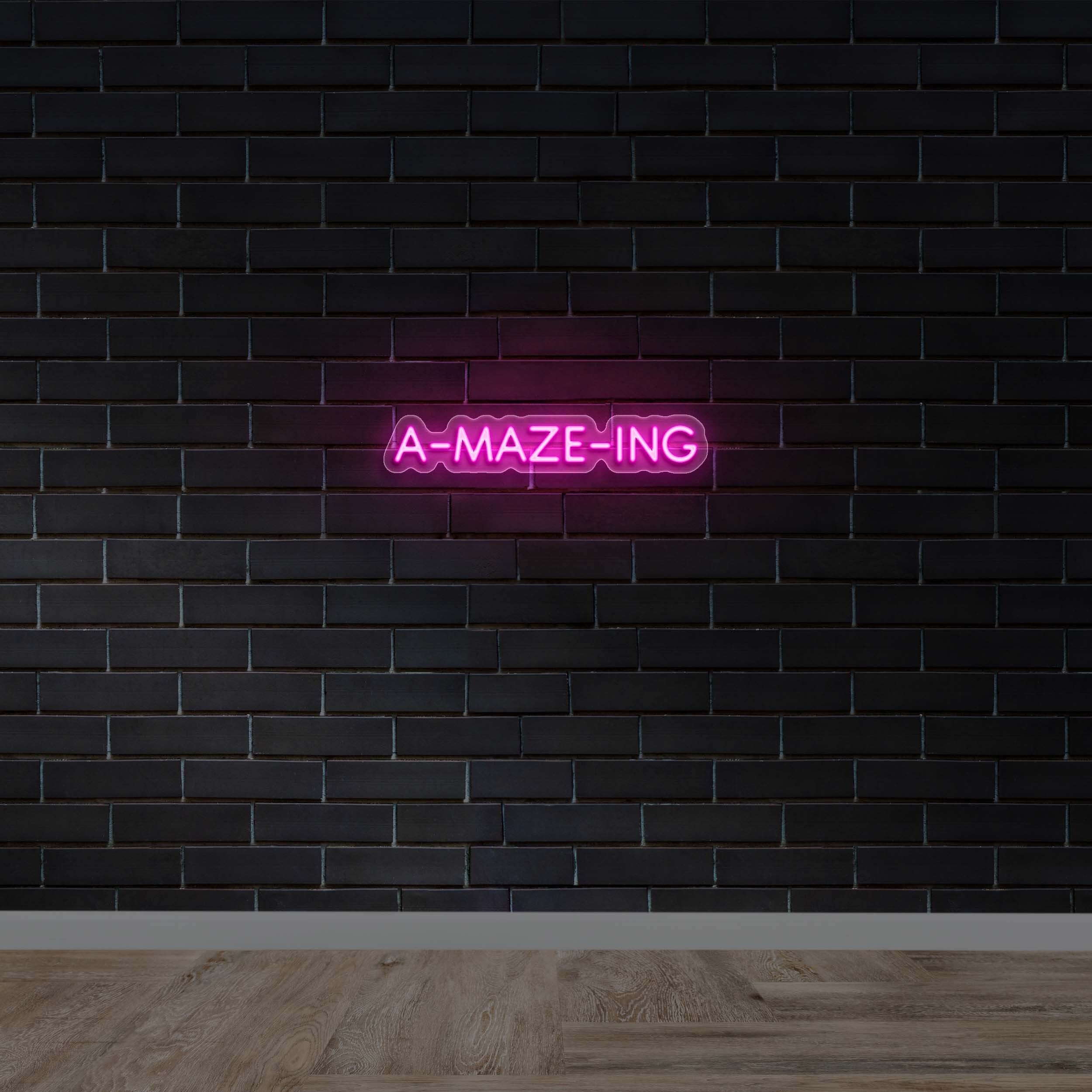 A-MAZE-ING - Premium Neon Artwork