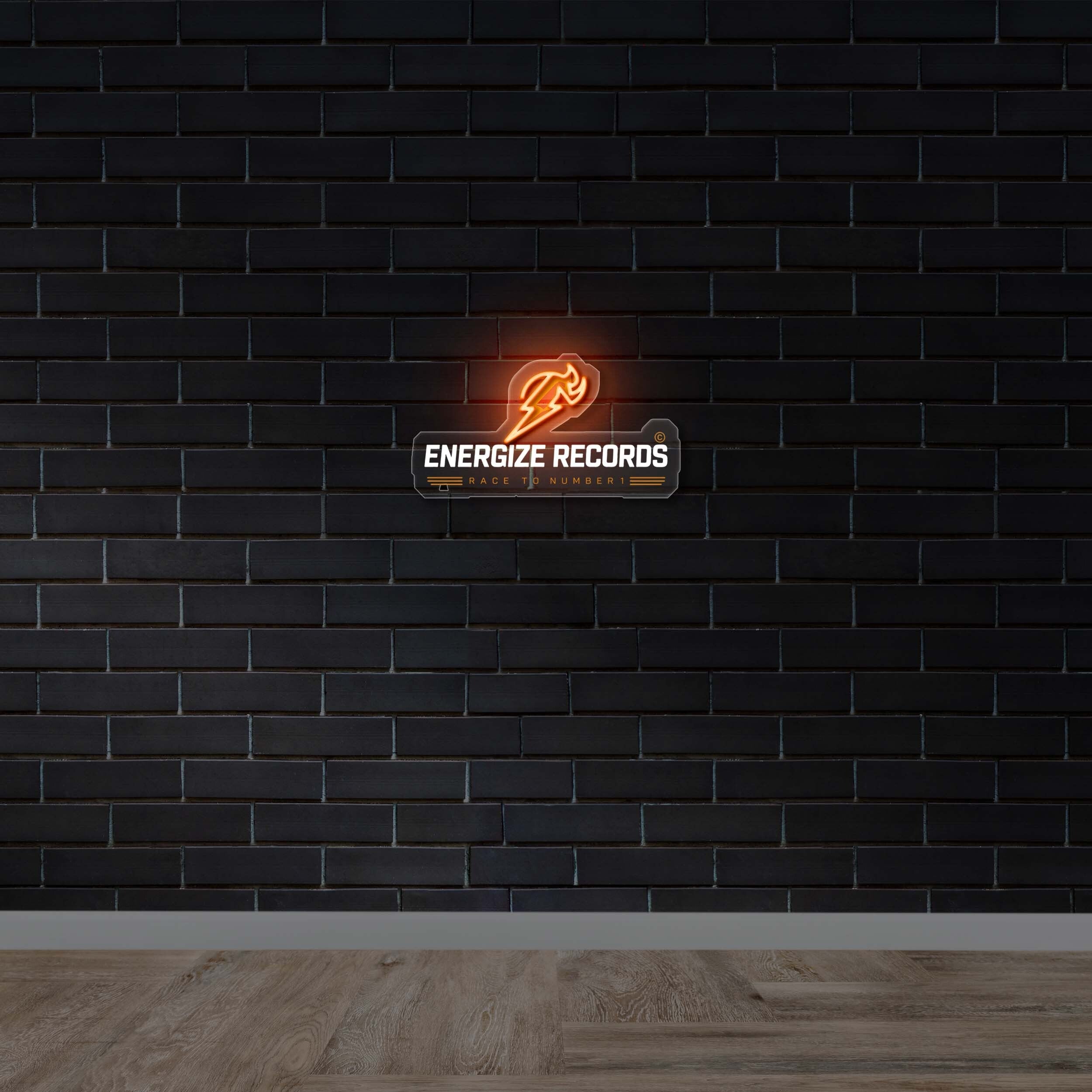 Energize Records - Premium Neon Artwork