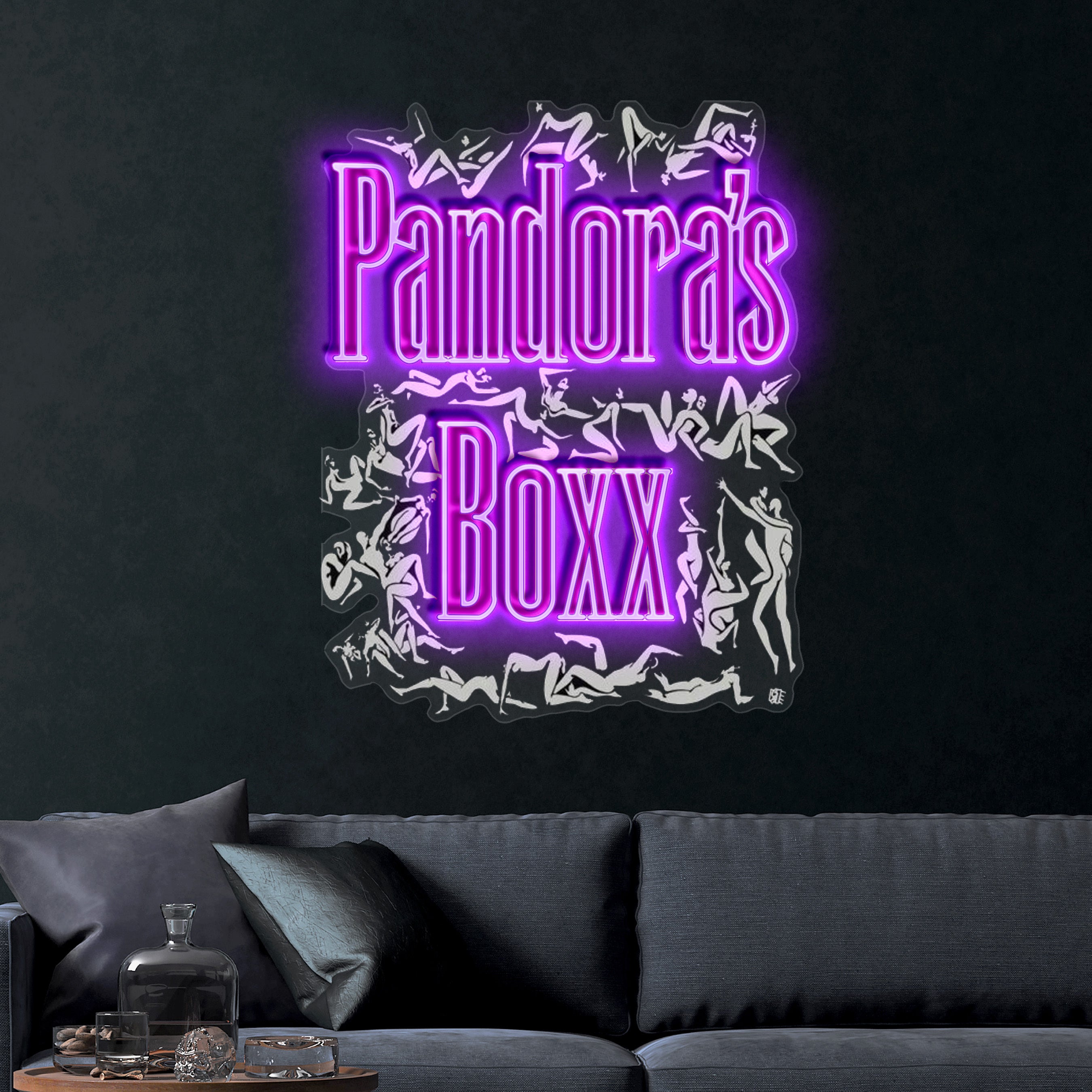 Pandora's Boxx – Premium Neon Artwork