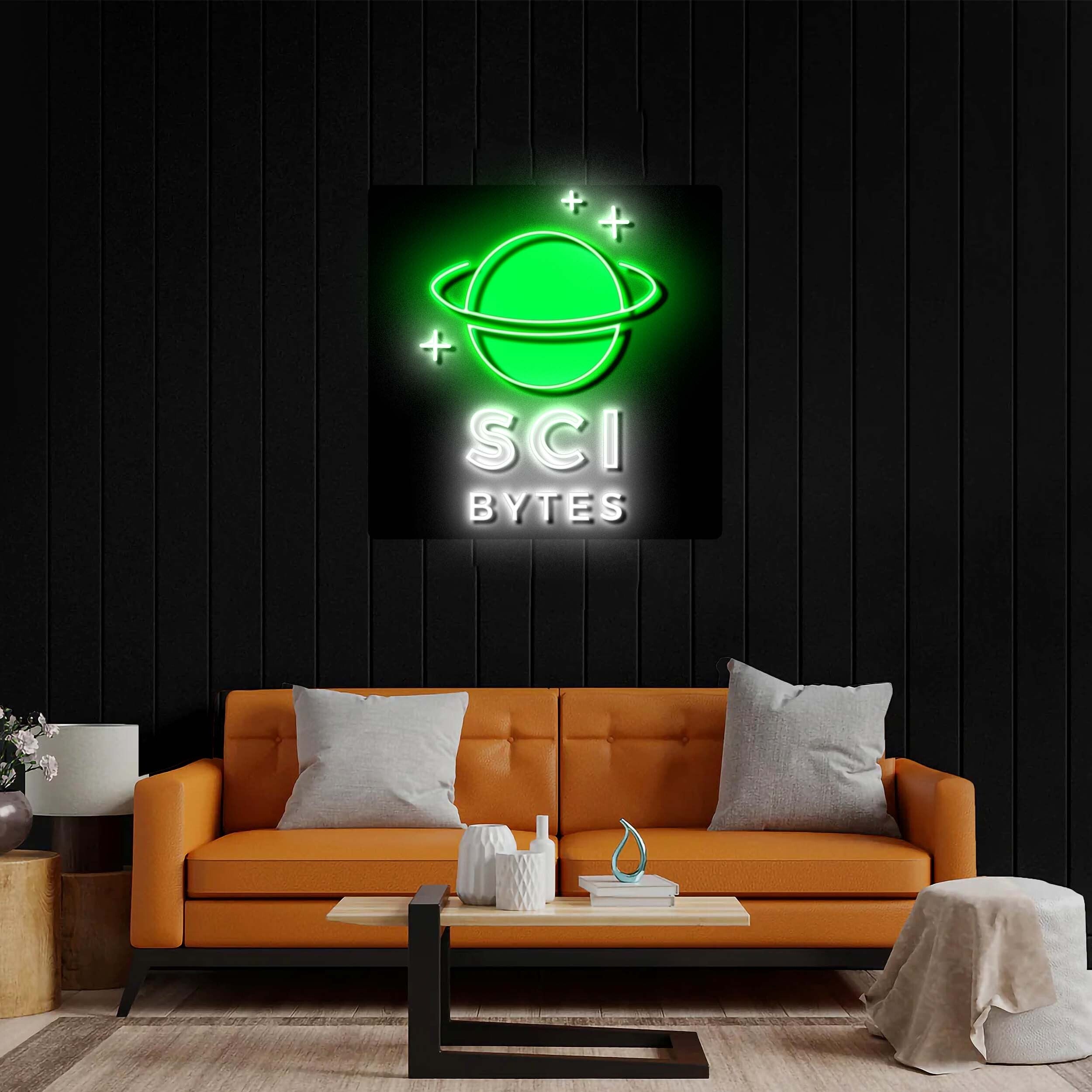 SCI BYTES - Premium Neon Artwork
