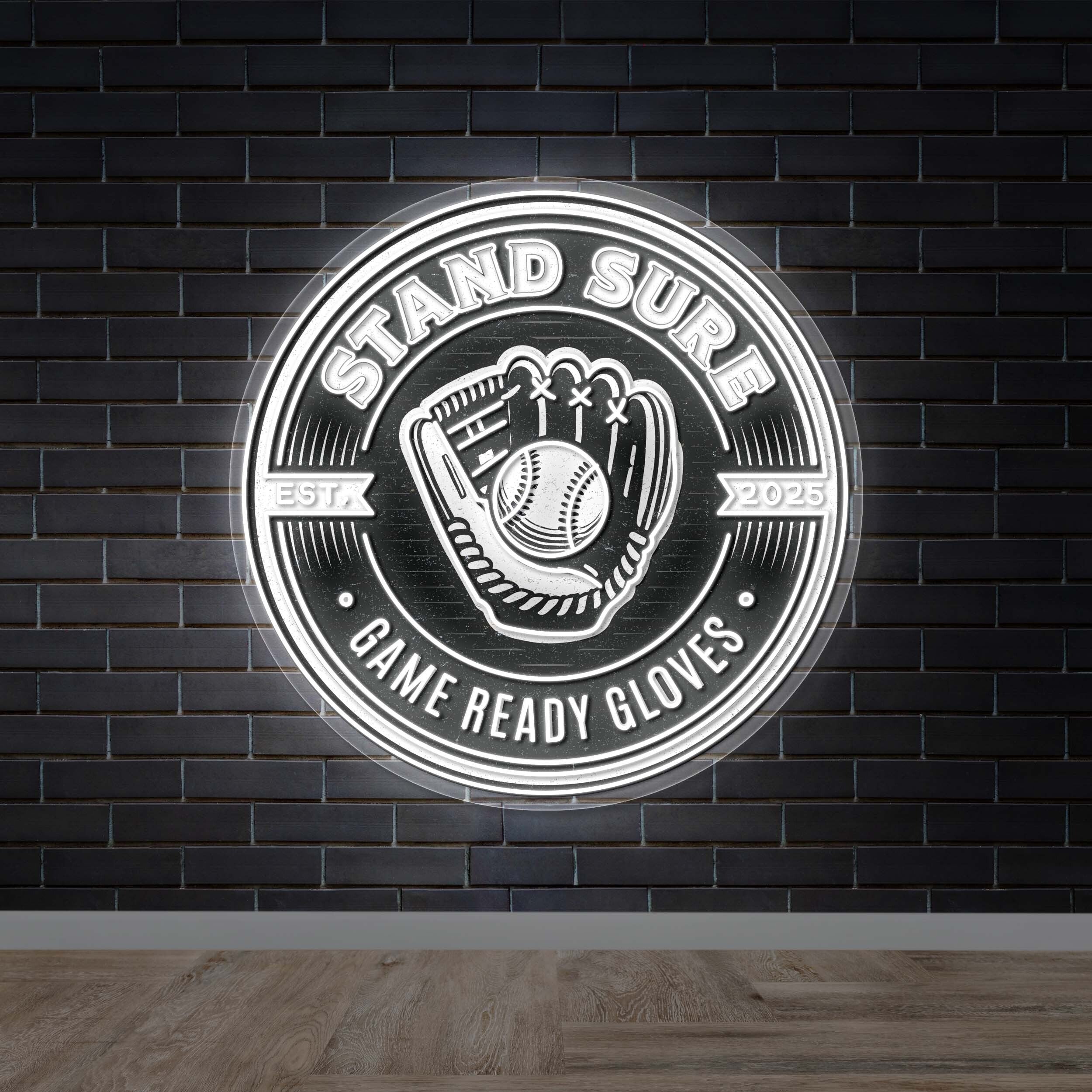 STAND SURE - Premium Neon Artwork