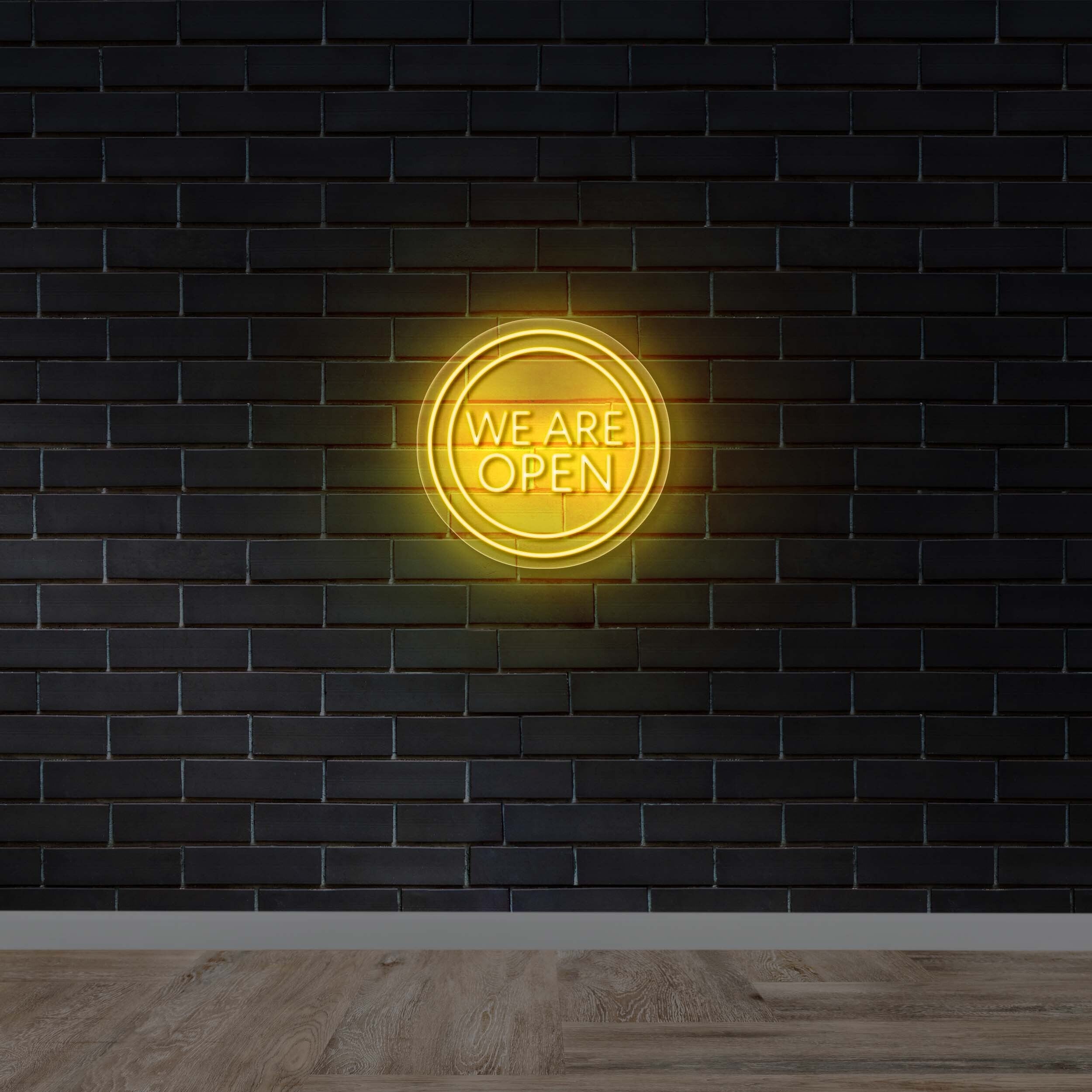 WE ARE OPEN - Premium Neon Artwork