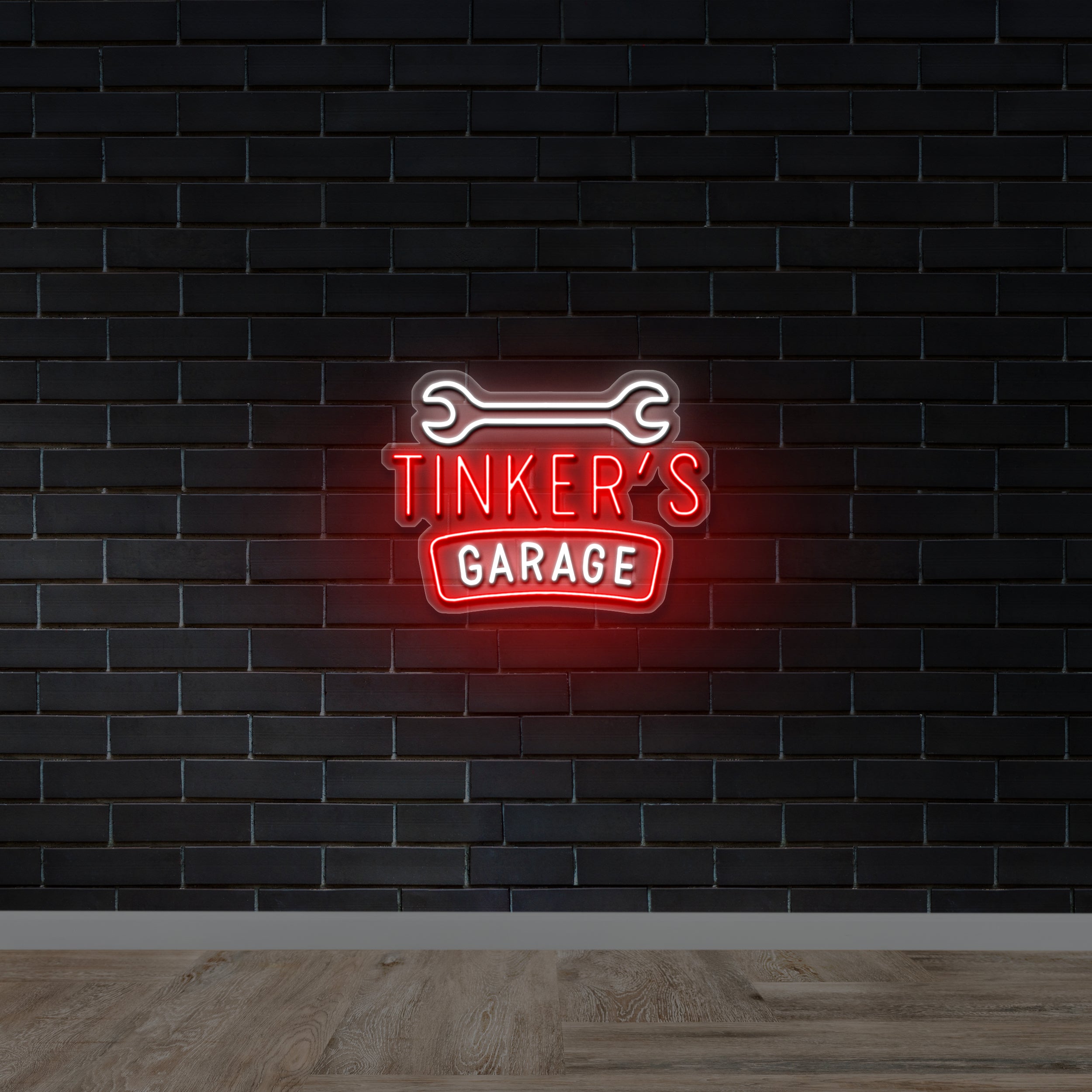 TINKER'S GARAGE - Premium Neon Artwork