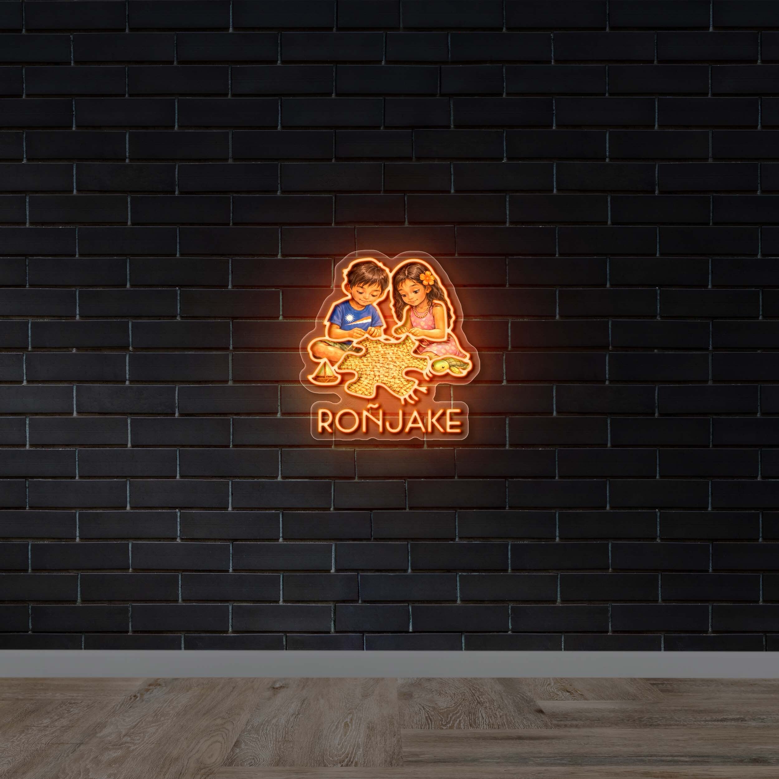 ROÑJAKE - Premium Neon Artwork