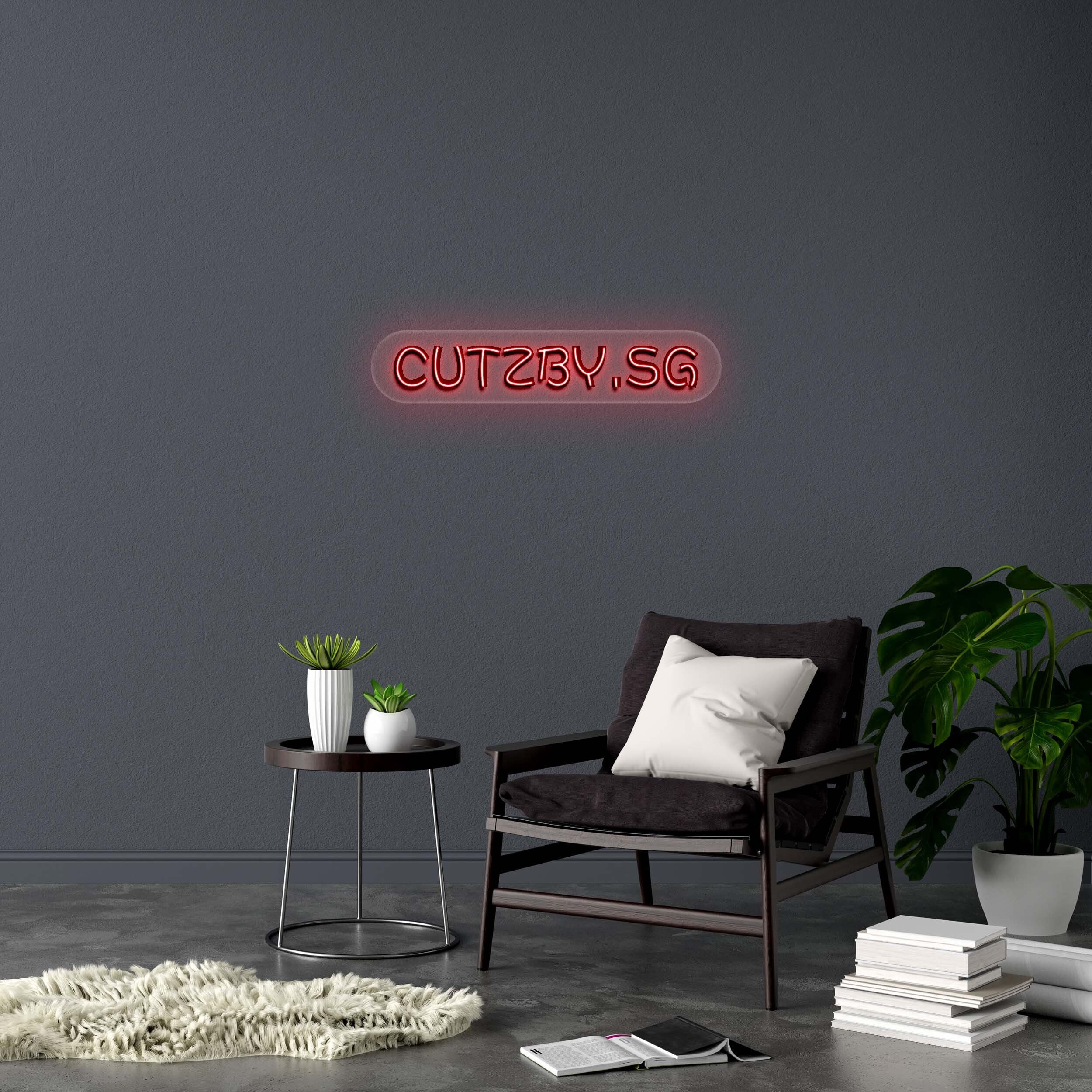 CUTZBY.SG - Premium Neon Artwork