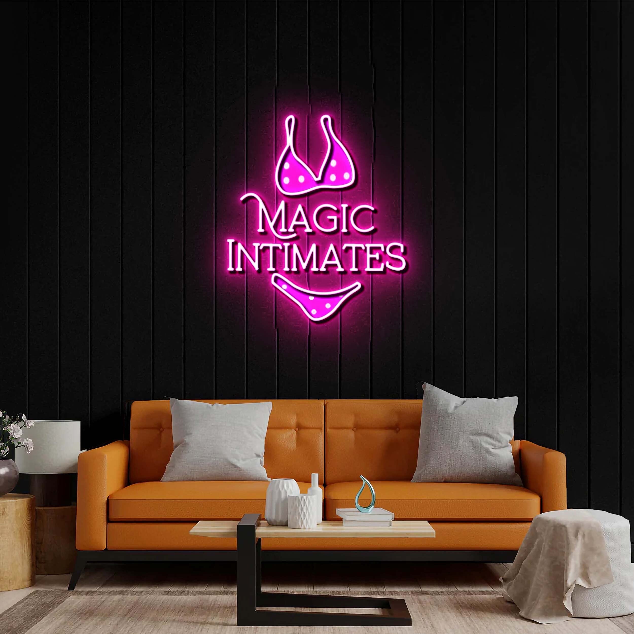 Magic Intimates - Premium Neon Artwork