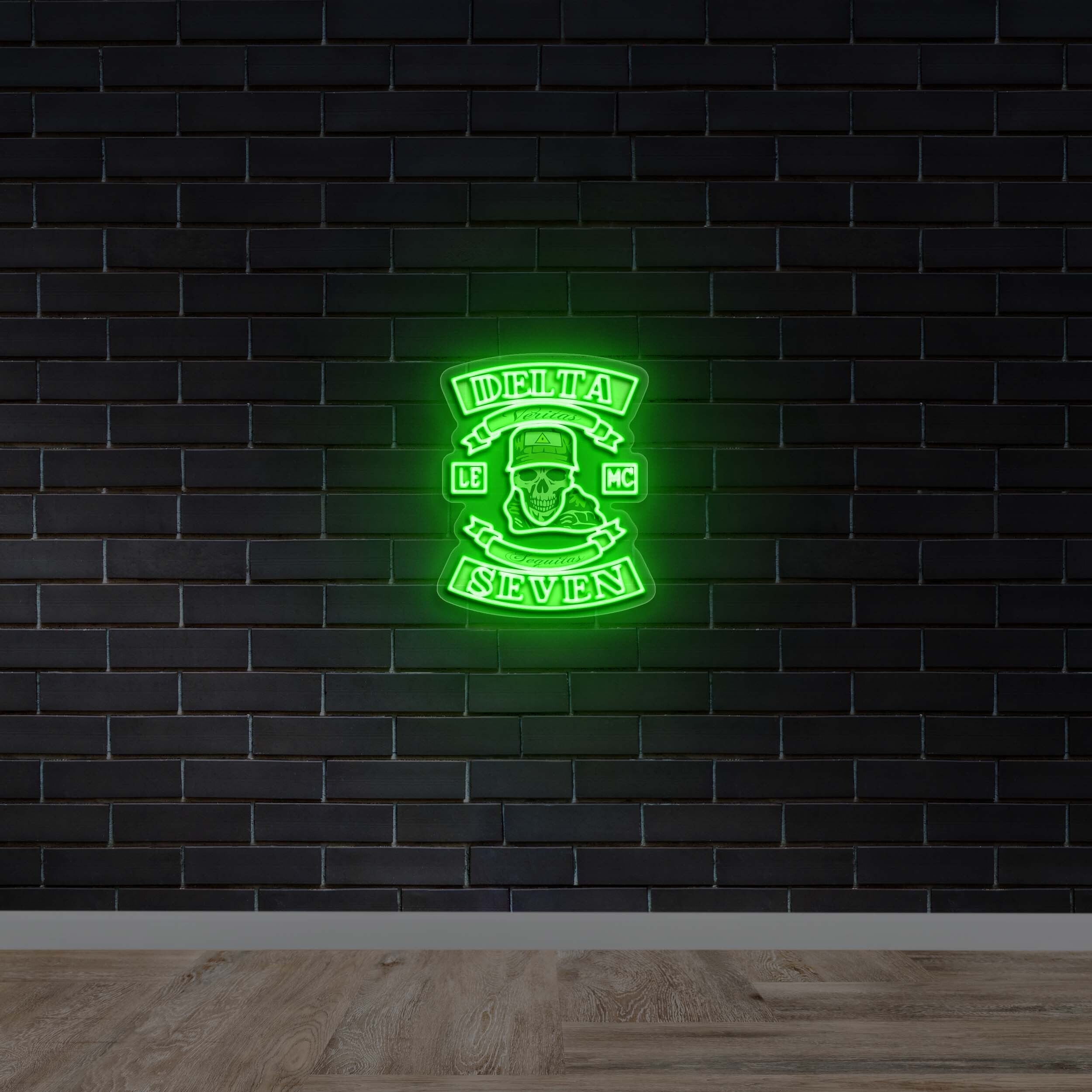 DELTA SEVEN - Premium Neon Artwork