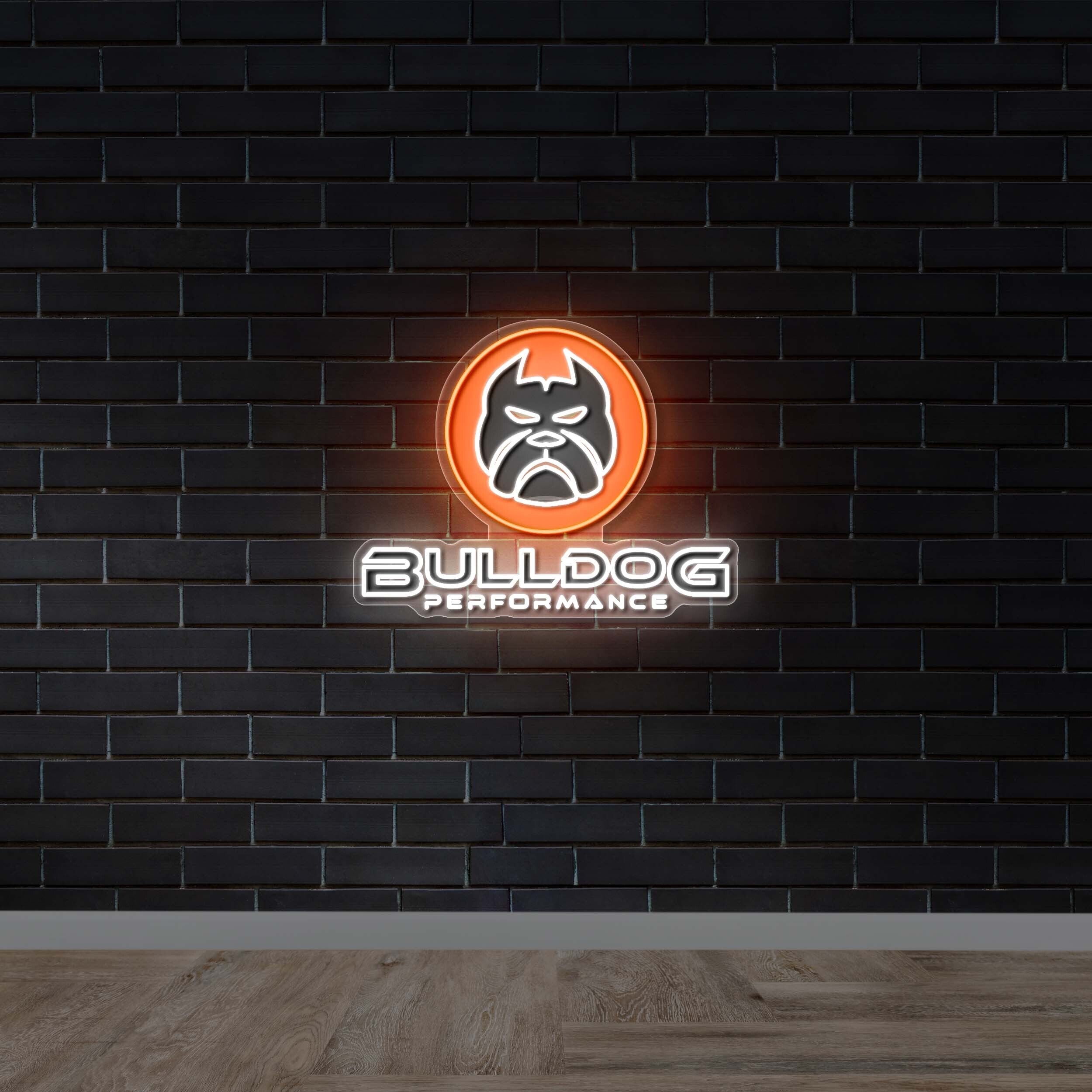 BULLDOG PERFORMANCE - Premium Neon Artwork