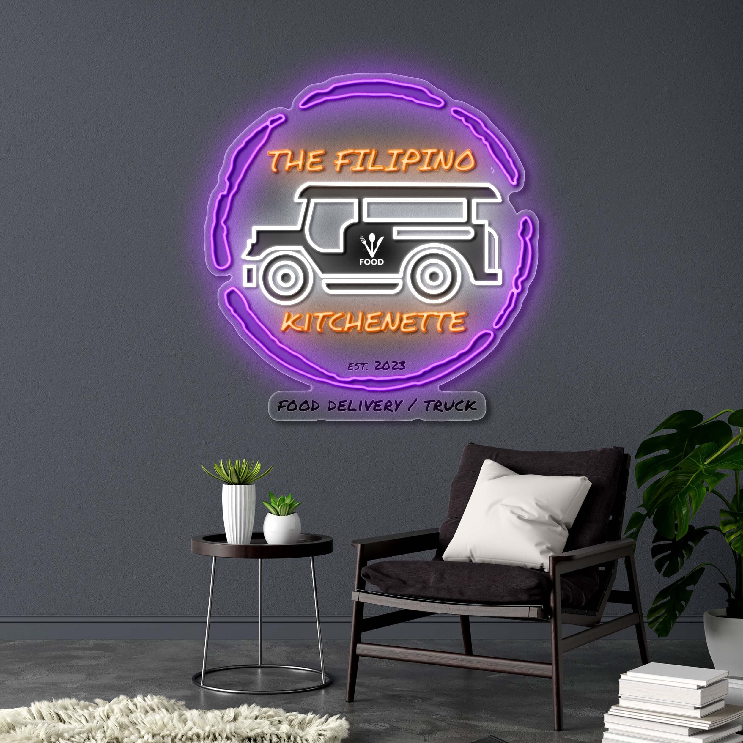 The Filipino Kitchenette - Premium Neon Artwork