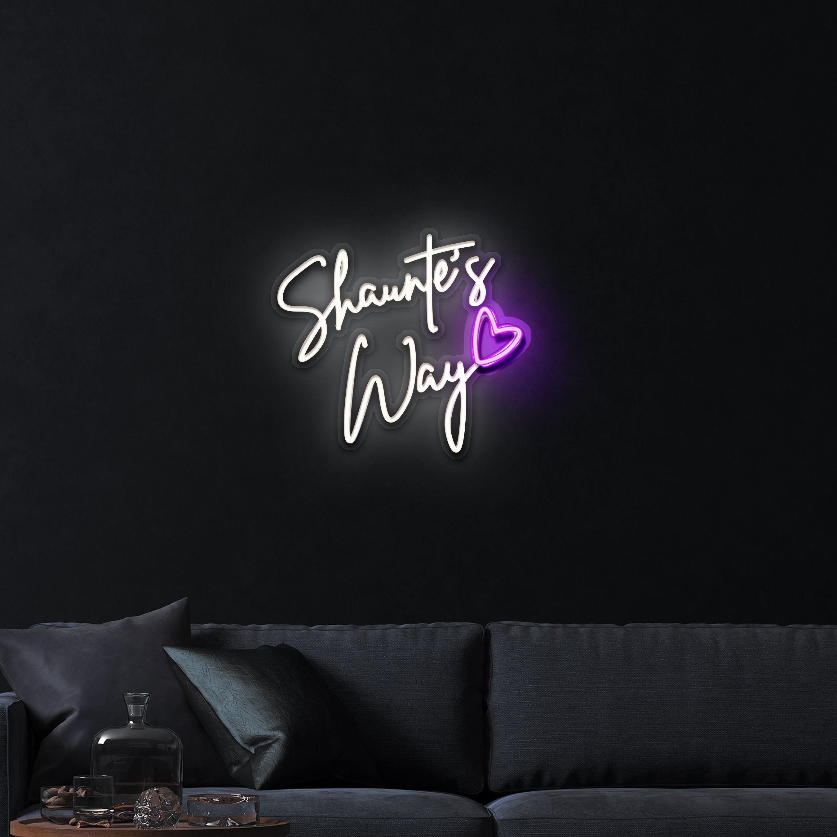 Shaunte's Way – Premium Neon Artwork