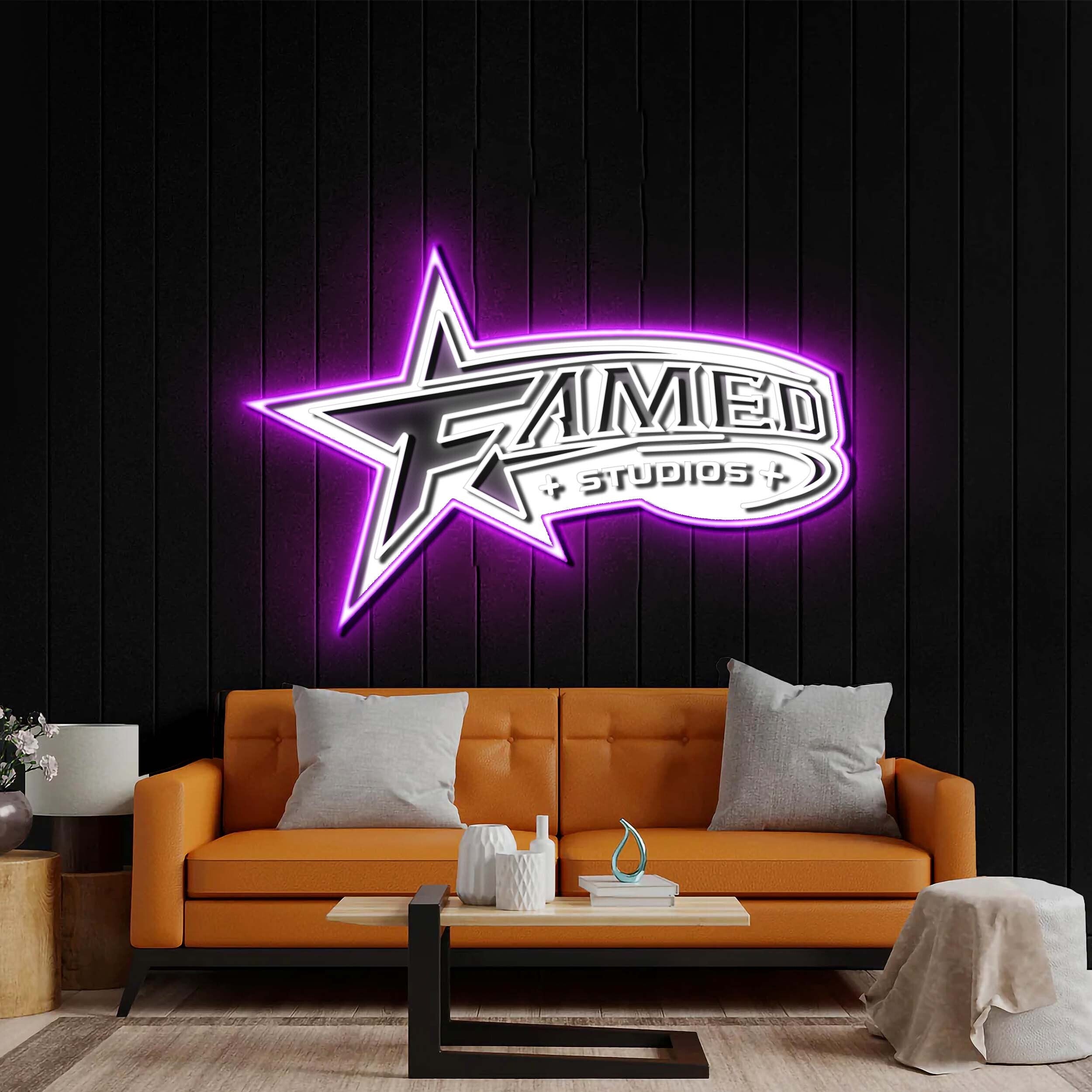 FAMED STUDIOS - Premium Neon Artwork
