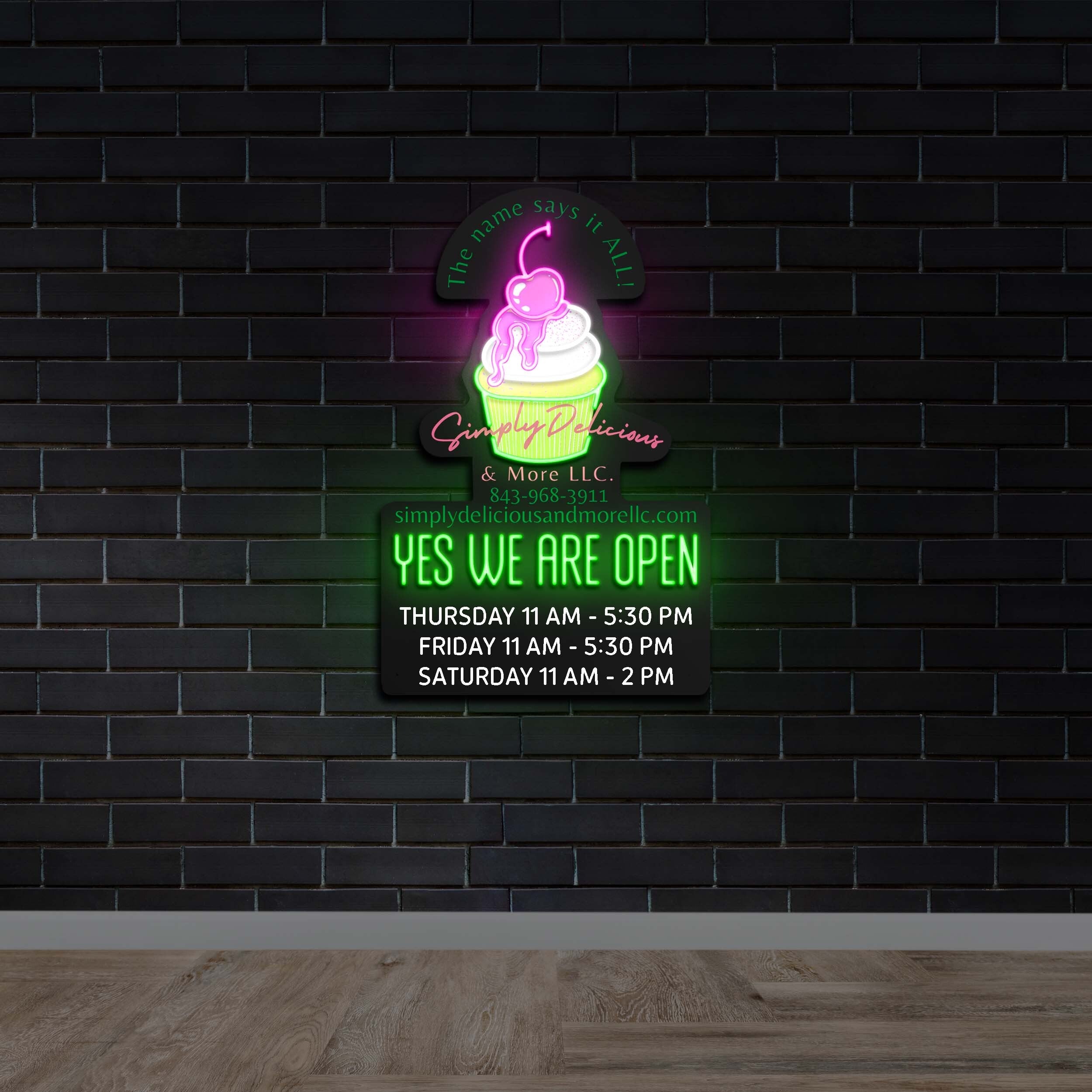 YES WE ARE OPEN | 2nd Version - Premium Neon Artwork