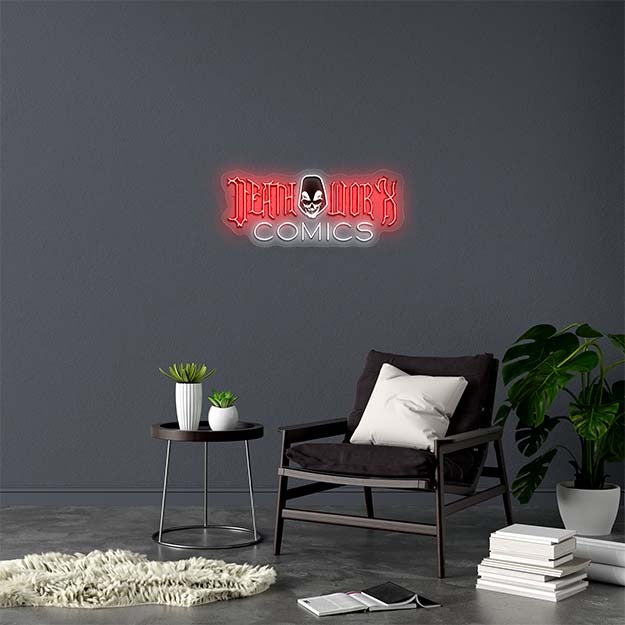 DEATH WORX - Premium Neon Artwork