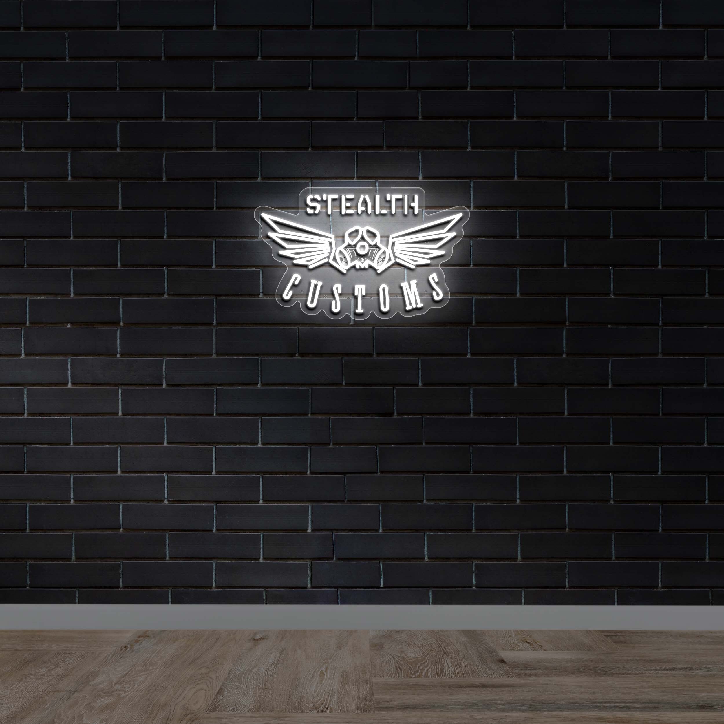 STEALTH CUSTOMS - Premium Neon Artwork