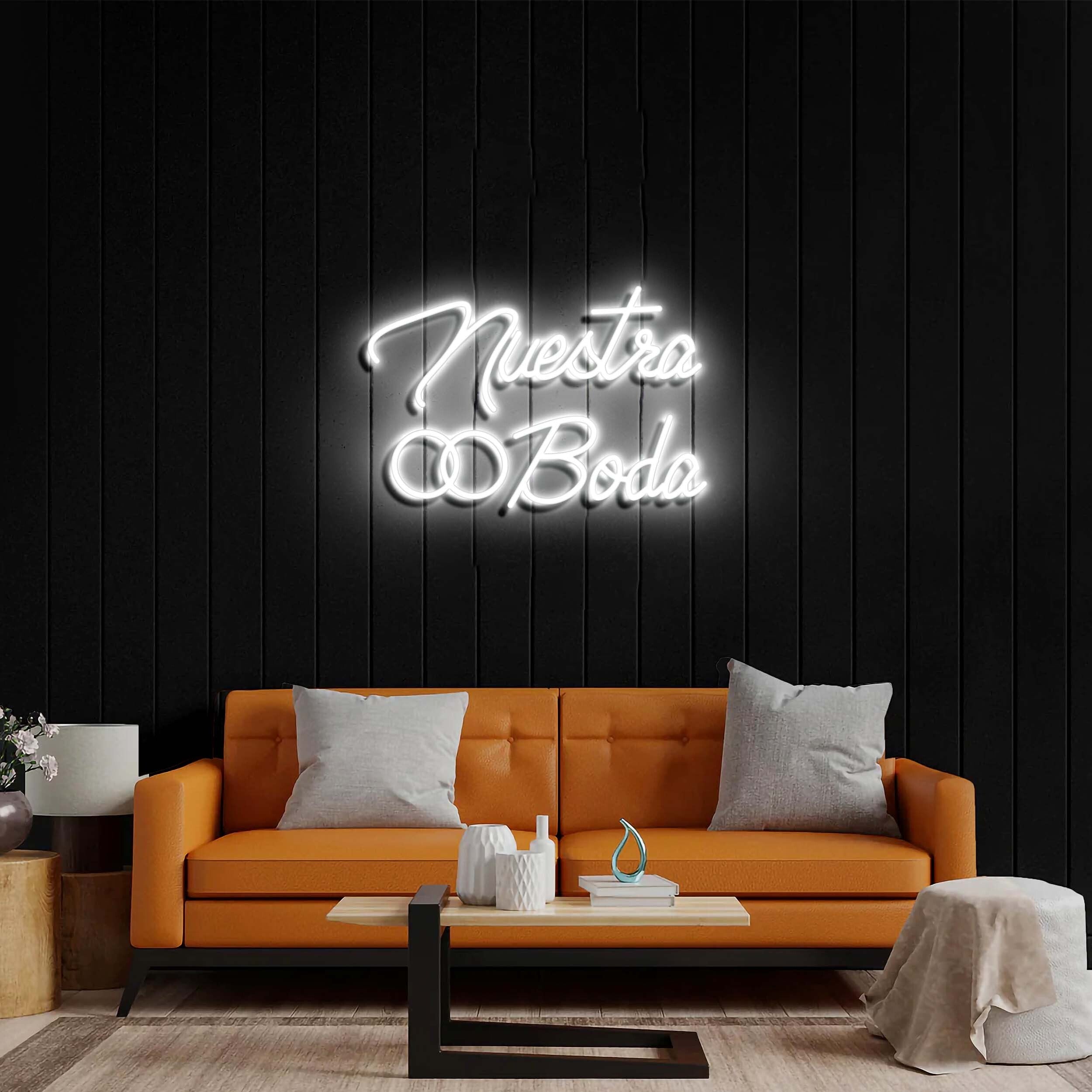 Nuestra Boda - Premium Neon Artwork
