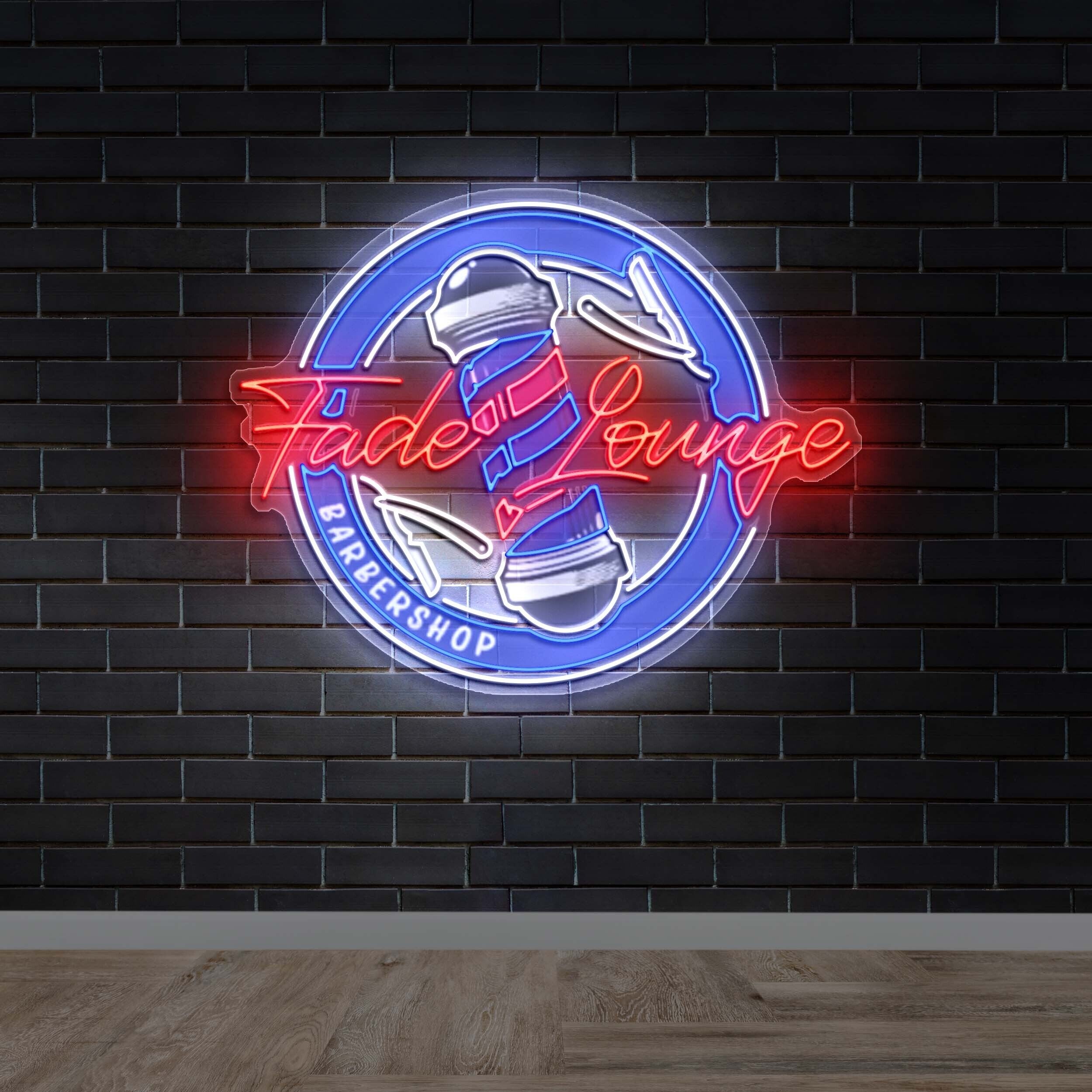 FADE LOUNGE - Premium Neon Artwork