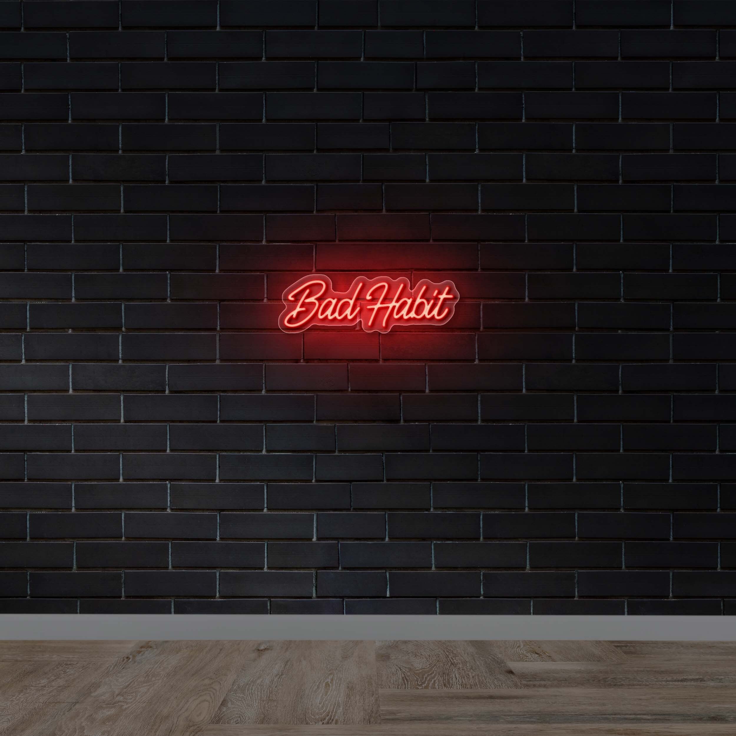Bad Habit - Premium Neon Artwork