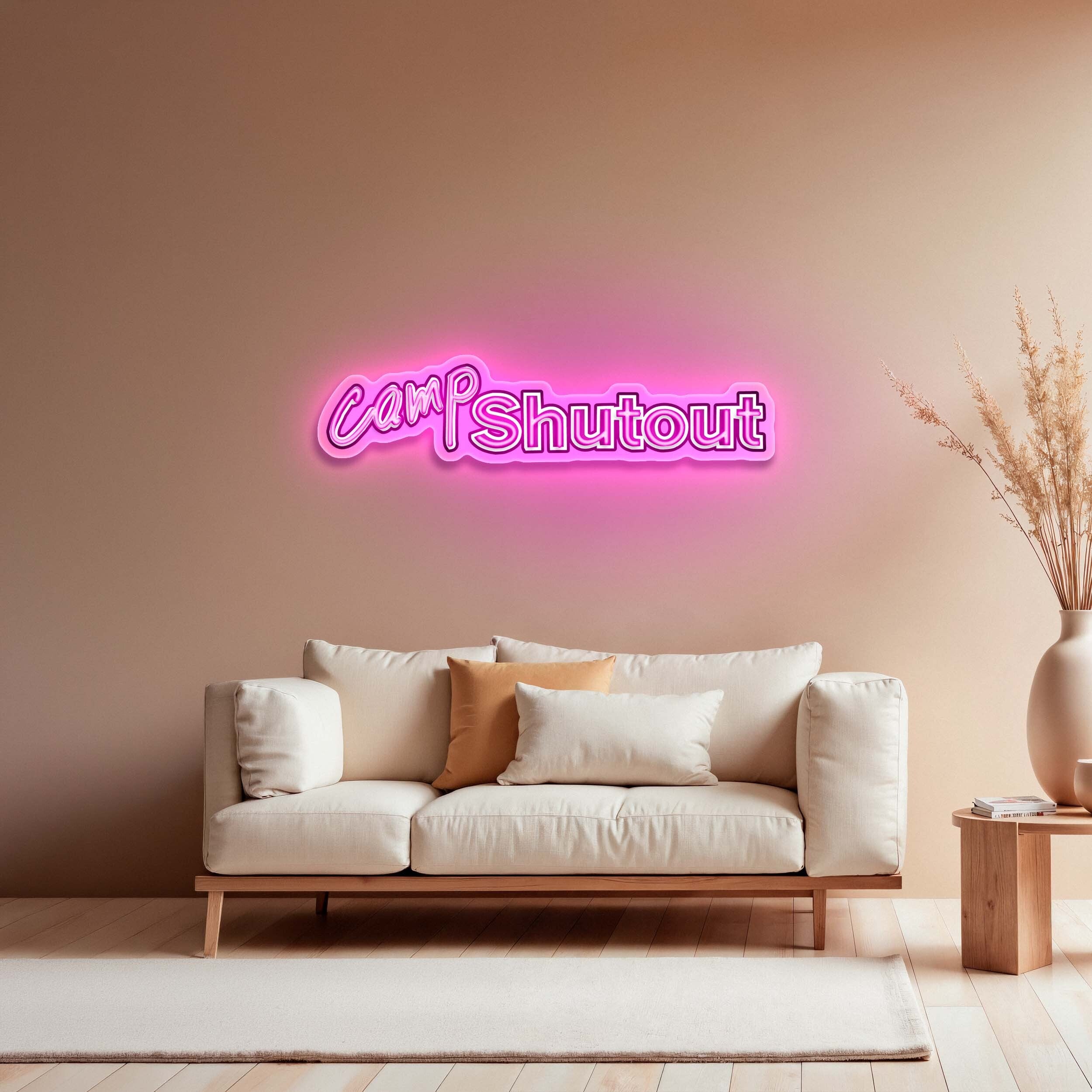 Camp Shutout | 2nd version - Premium Neon Artwork