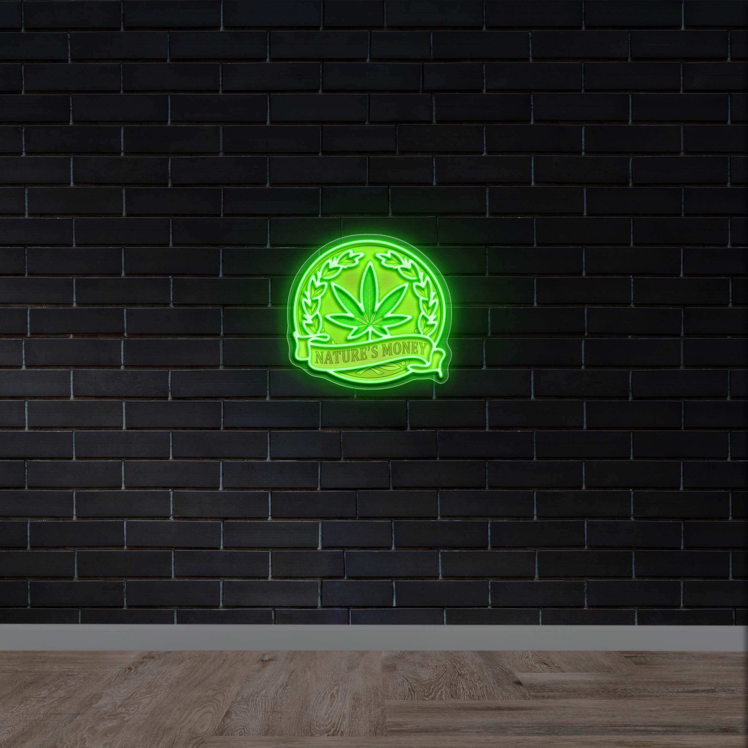 Nature's Money - Premium Neon Artwork
