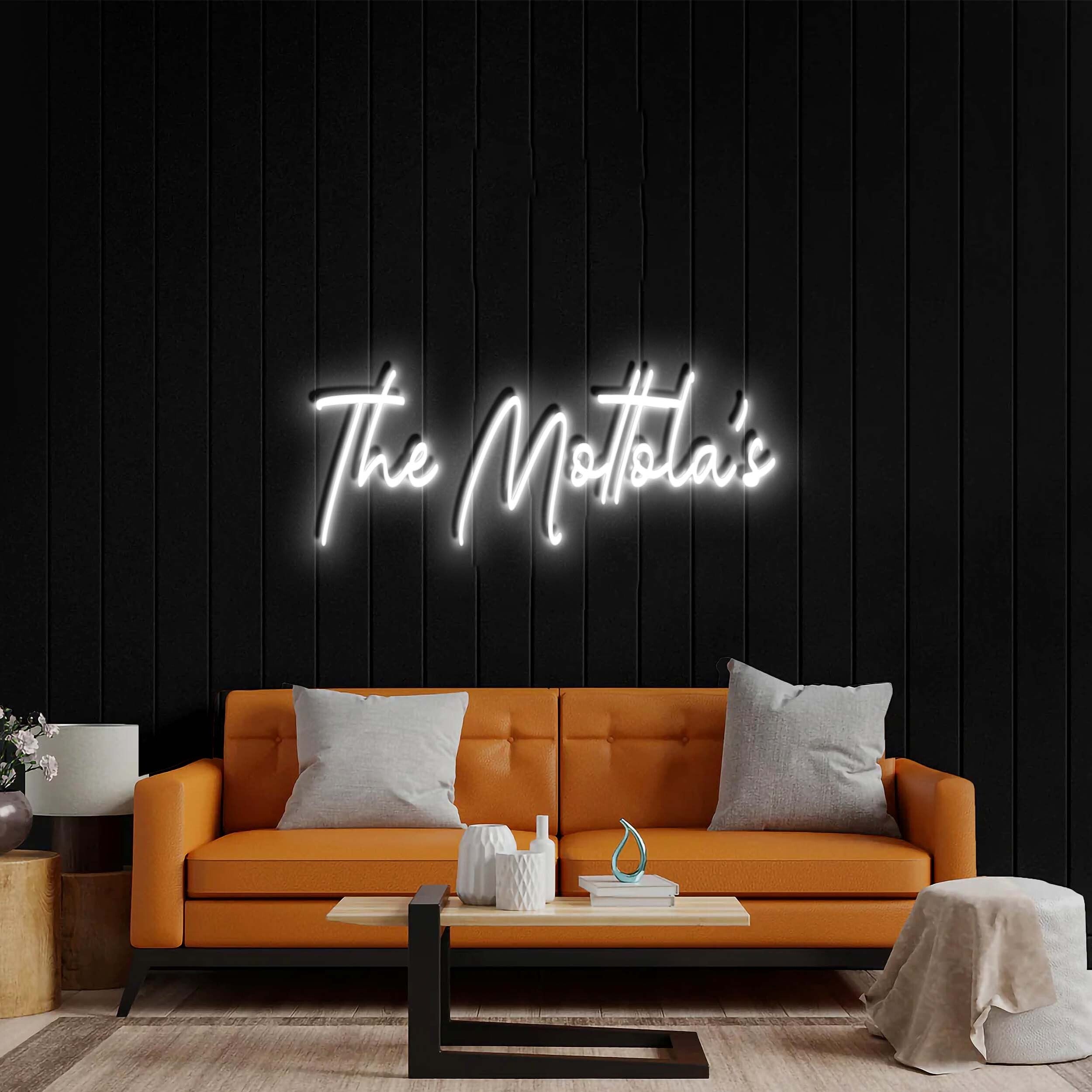 The Mottola's - Premium Neon Artwork