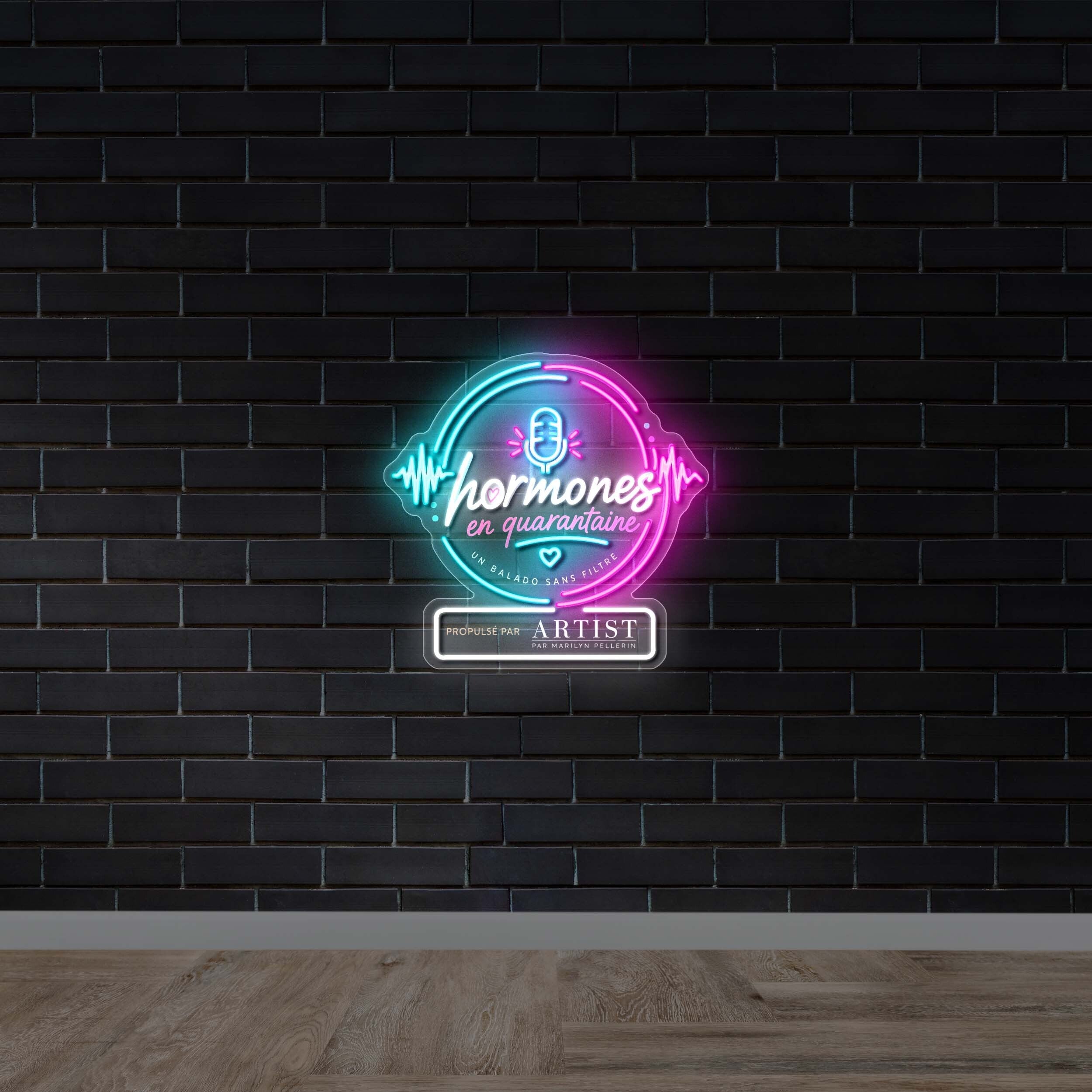 Hormones - Premium Neon Artwork
