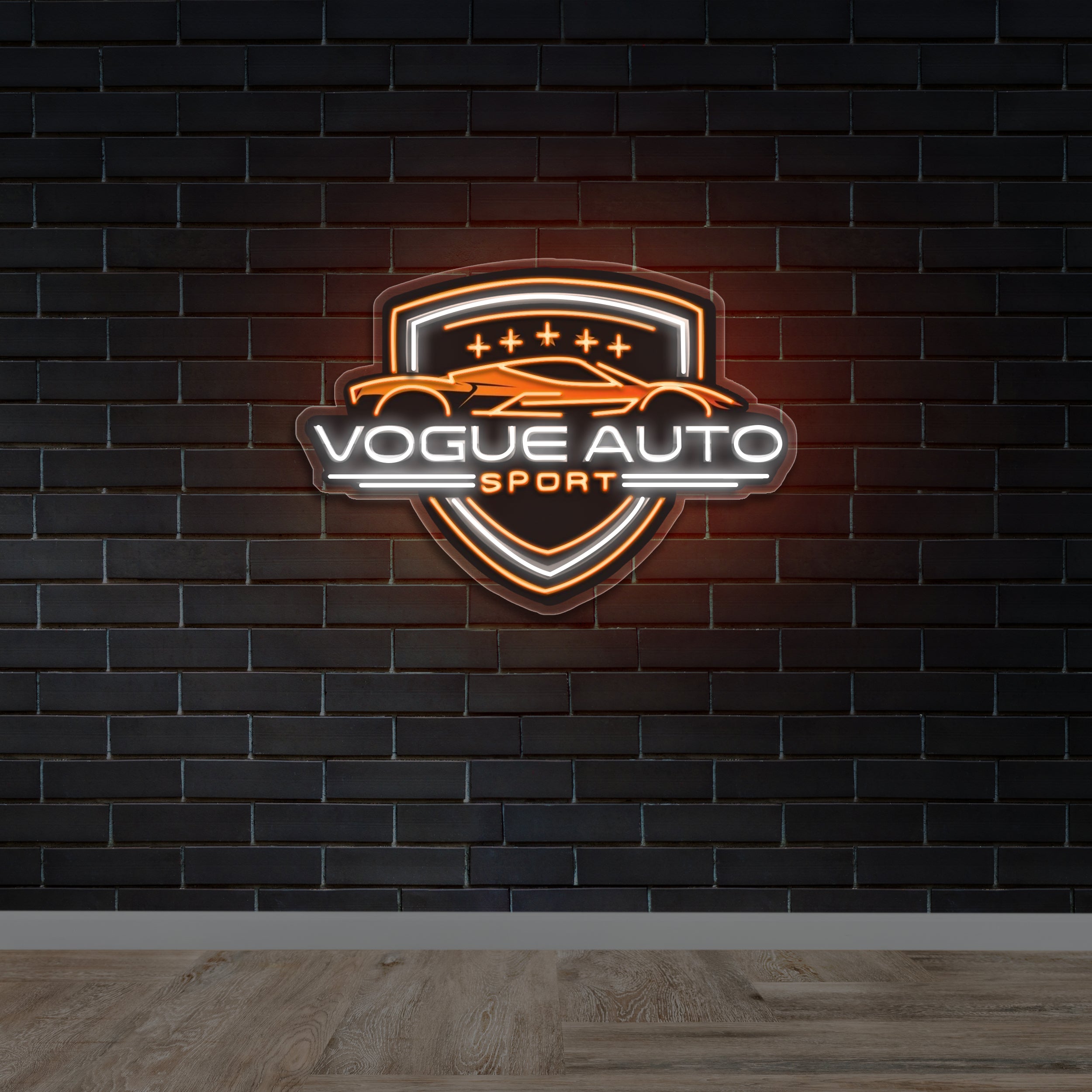 VOGUE AUTO - Premium Neon Artwork