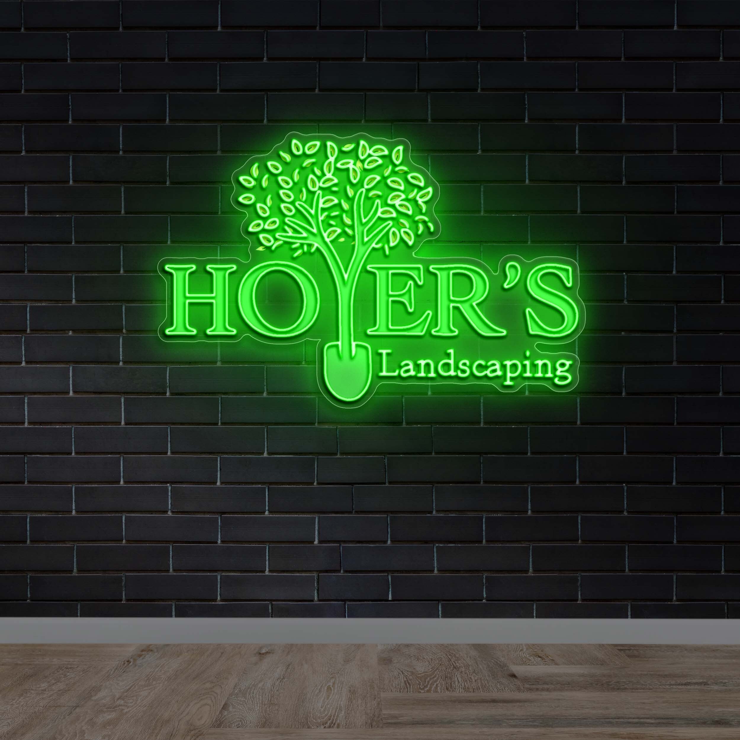 Hoyer’s Landscaping - Premium Neon Artwork