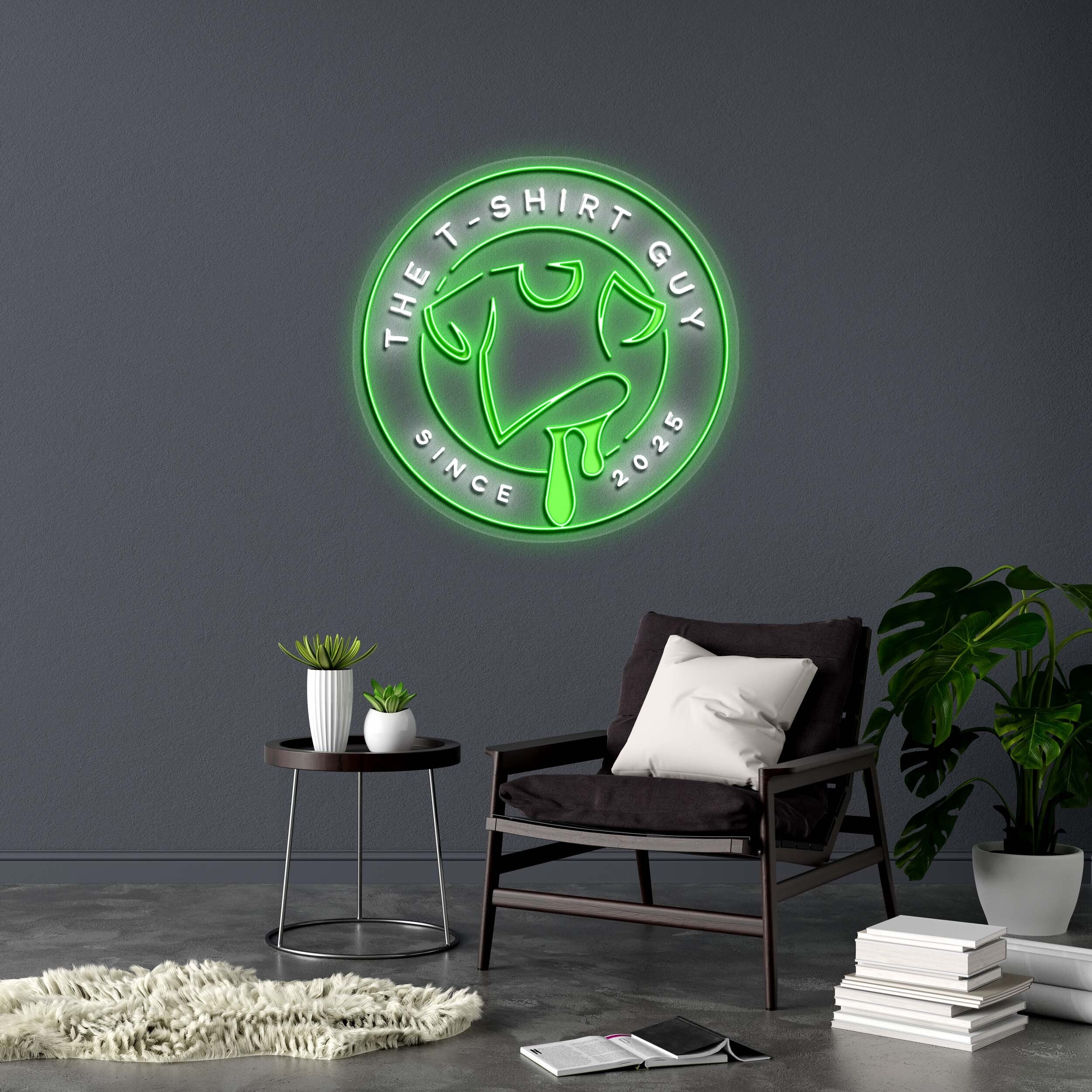 THE T-SHIRT GUY - Premium Neon Artwork