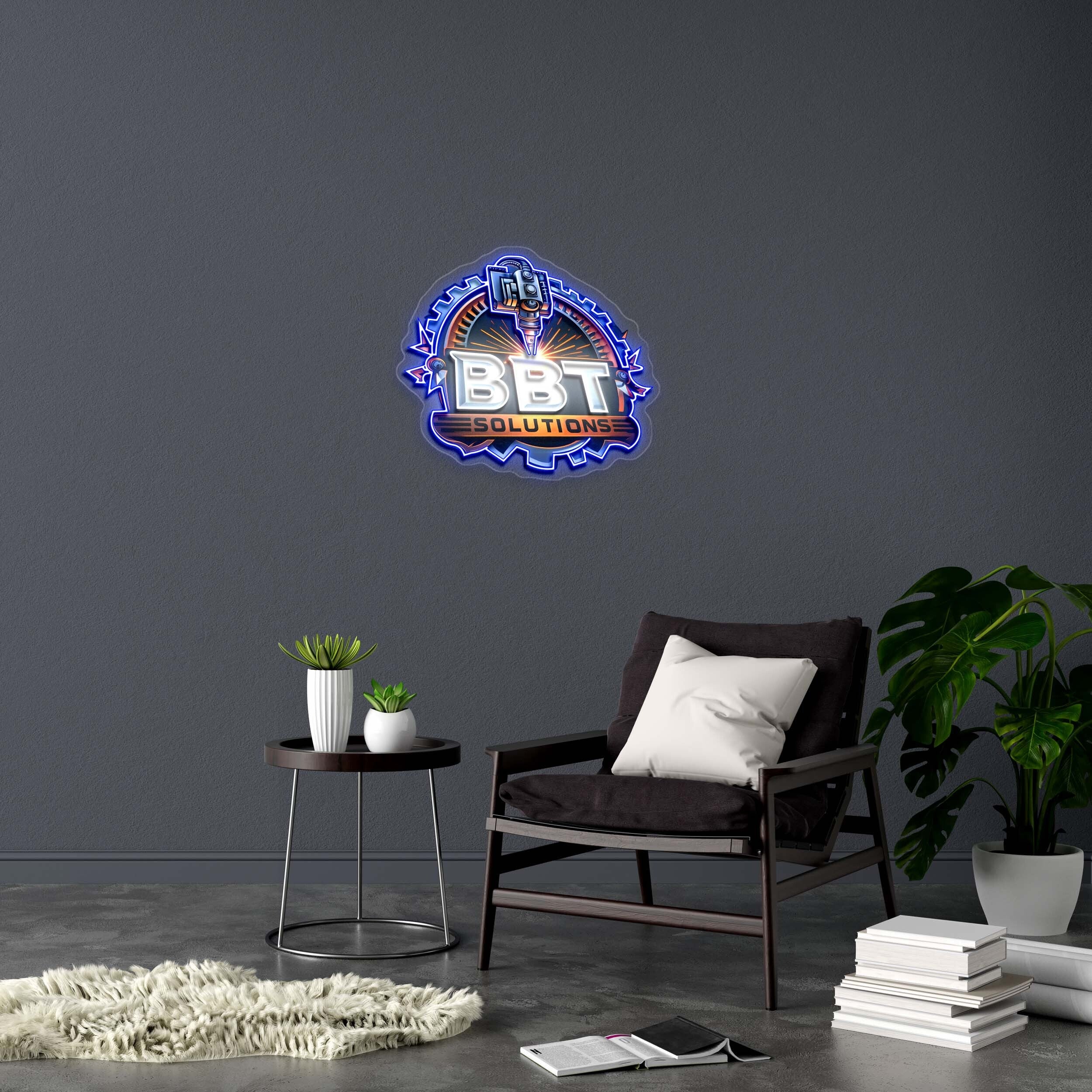 BBT Solutions - Premium Neon Artwork