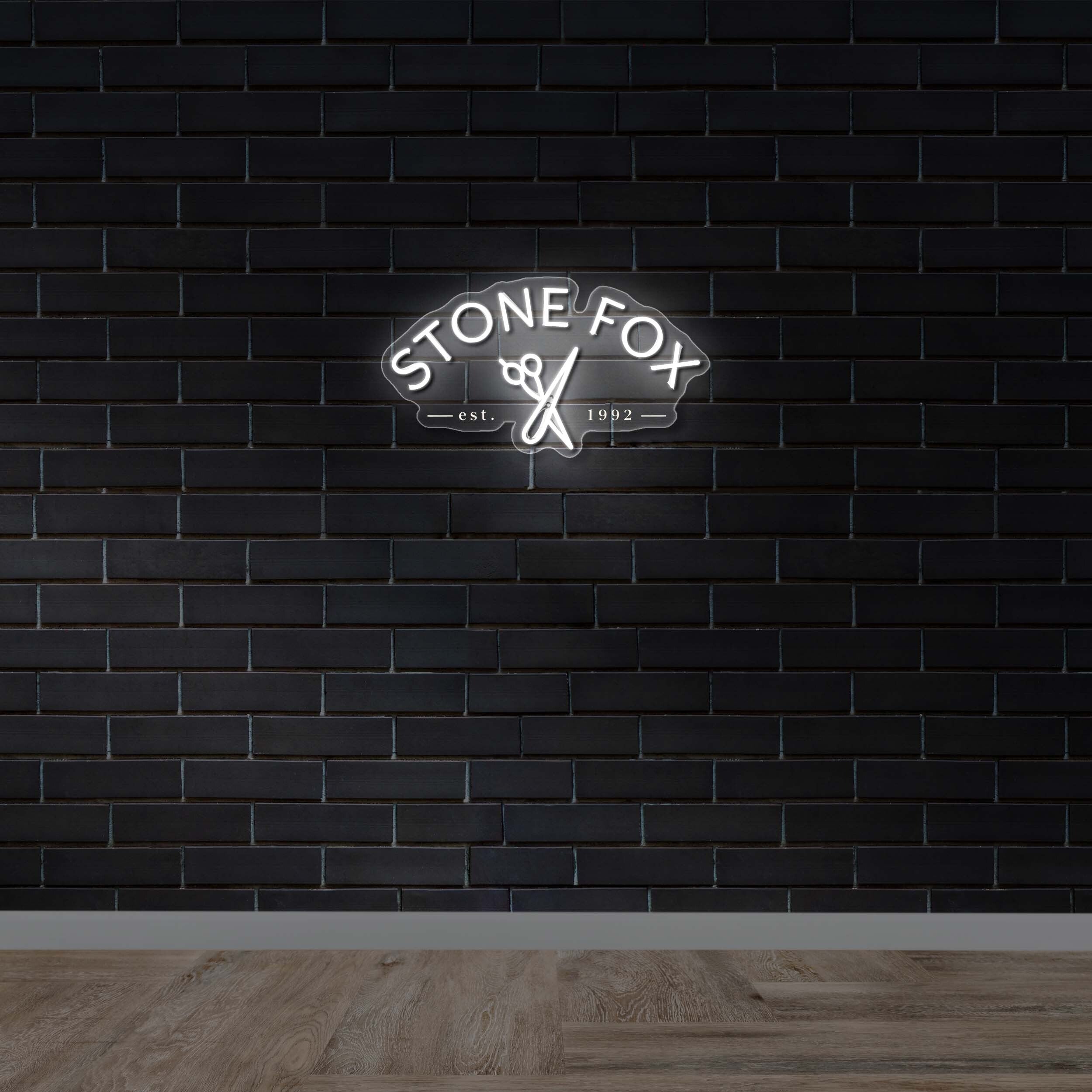STONE FOX - Premium Neon Artwork