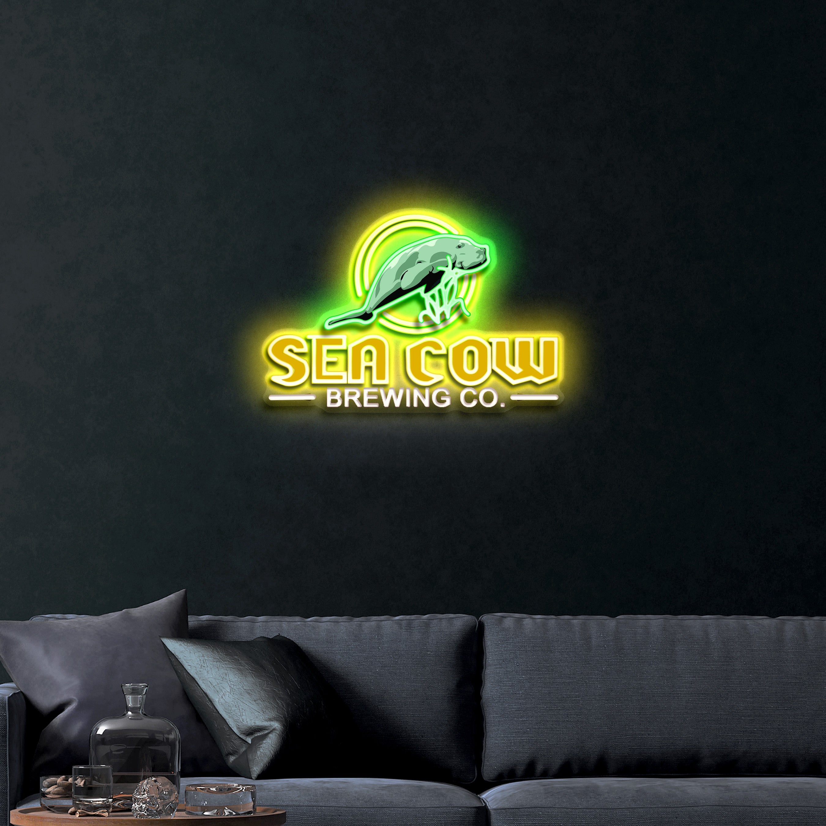 Sea Cow Brewing Co. – Premium Neon Artwork