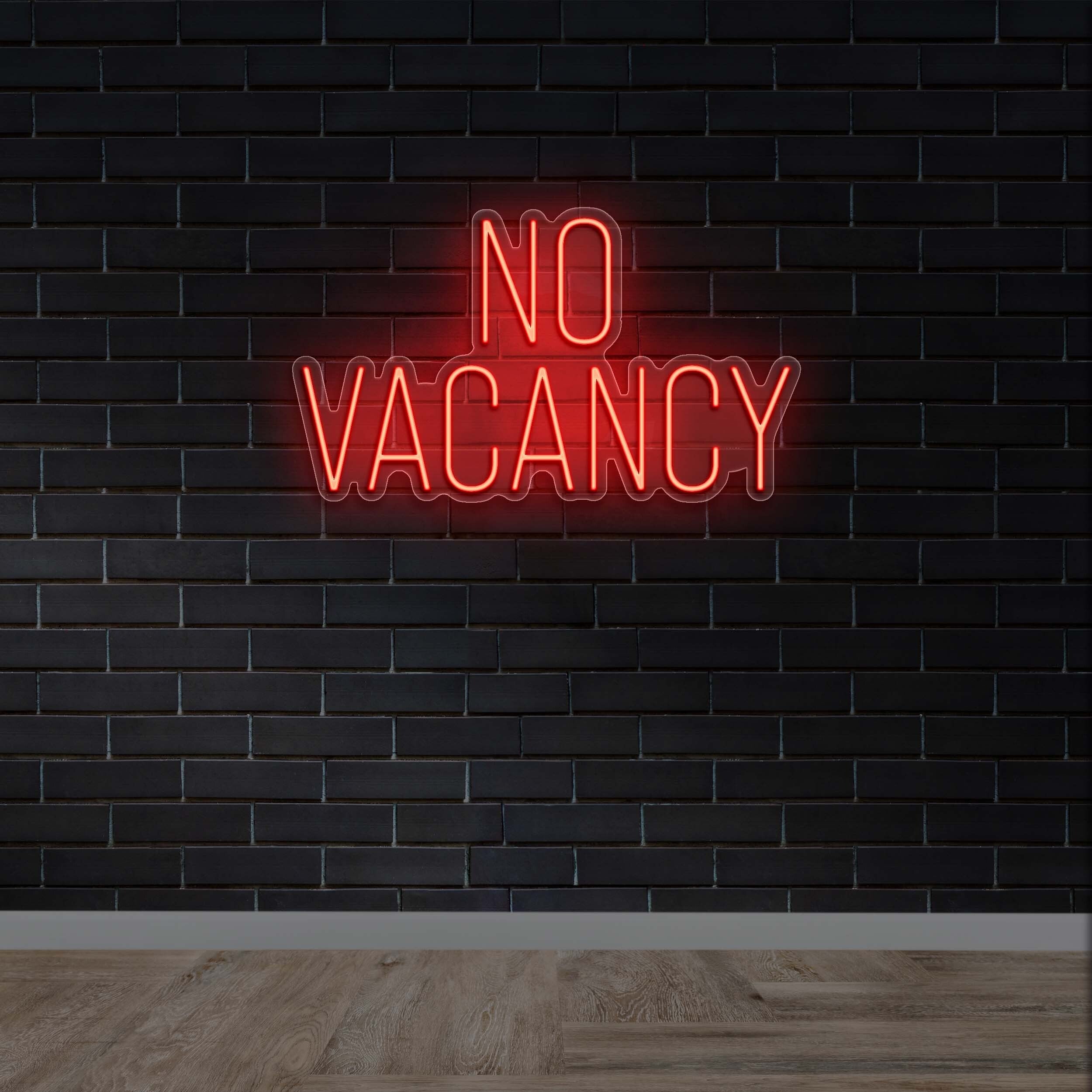 No Vacancy - Premium Neon Artwork