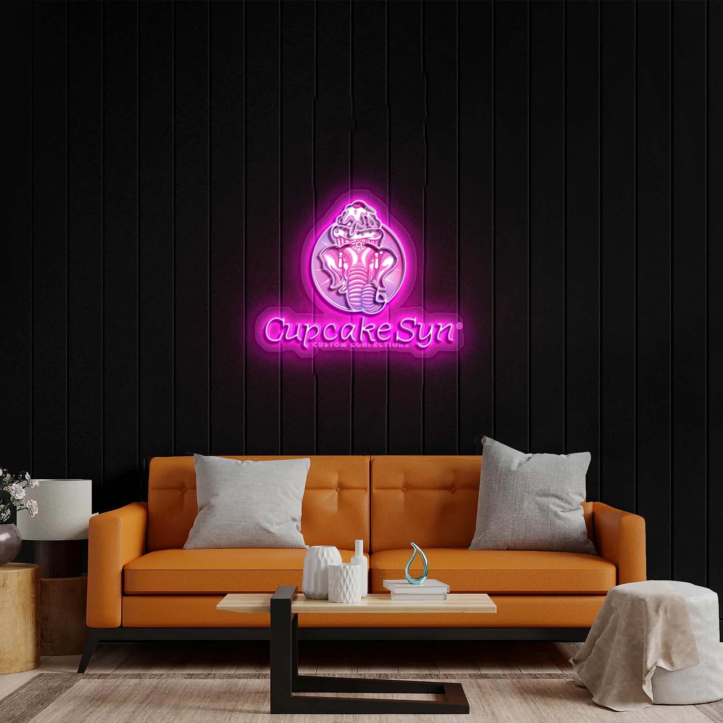 Cupcake Syn - Premium Neon Artwork