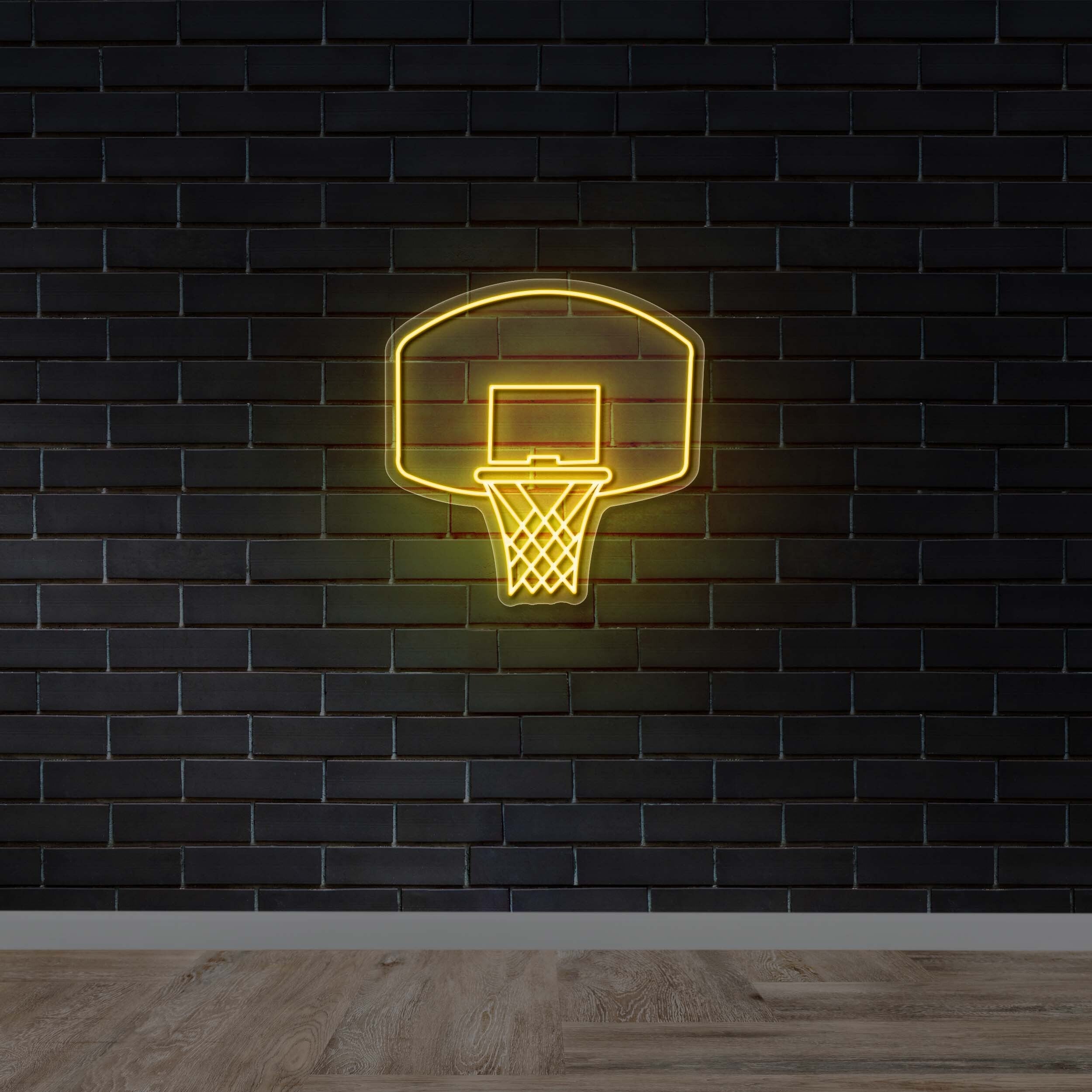 Basketball ring - Premium Neon Artwork