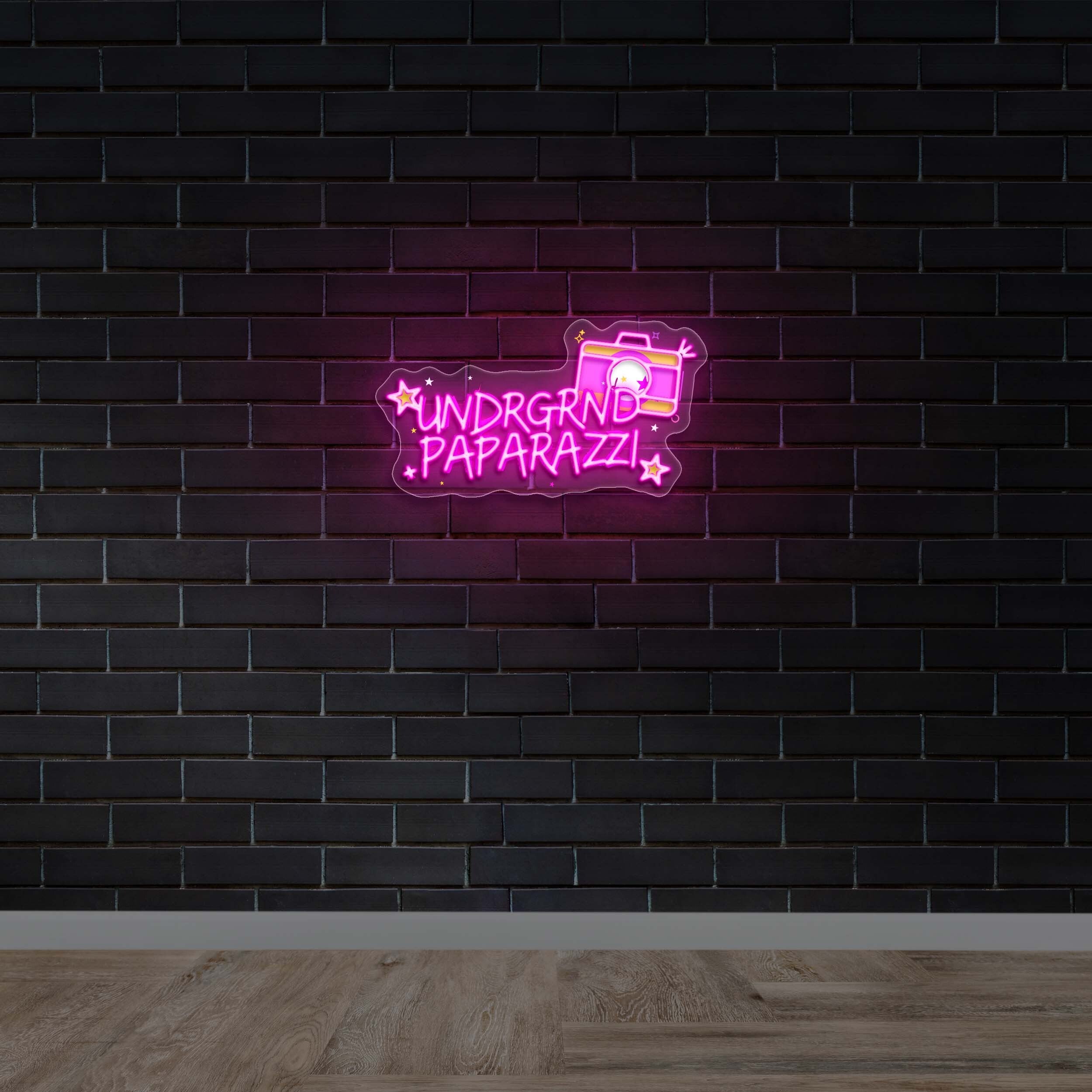 UNDRGROND PAPARAZZI - Premium Neon Artwork