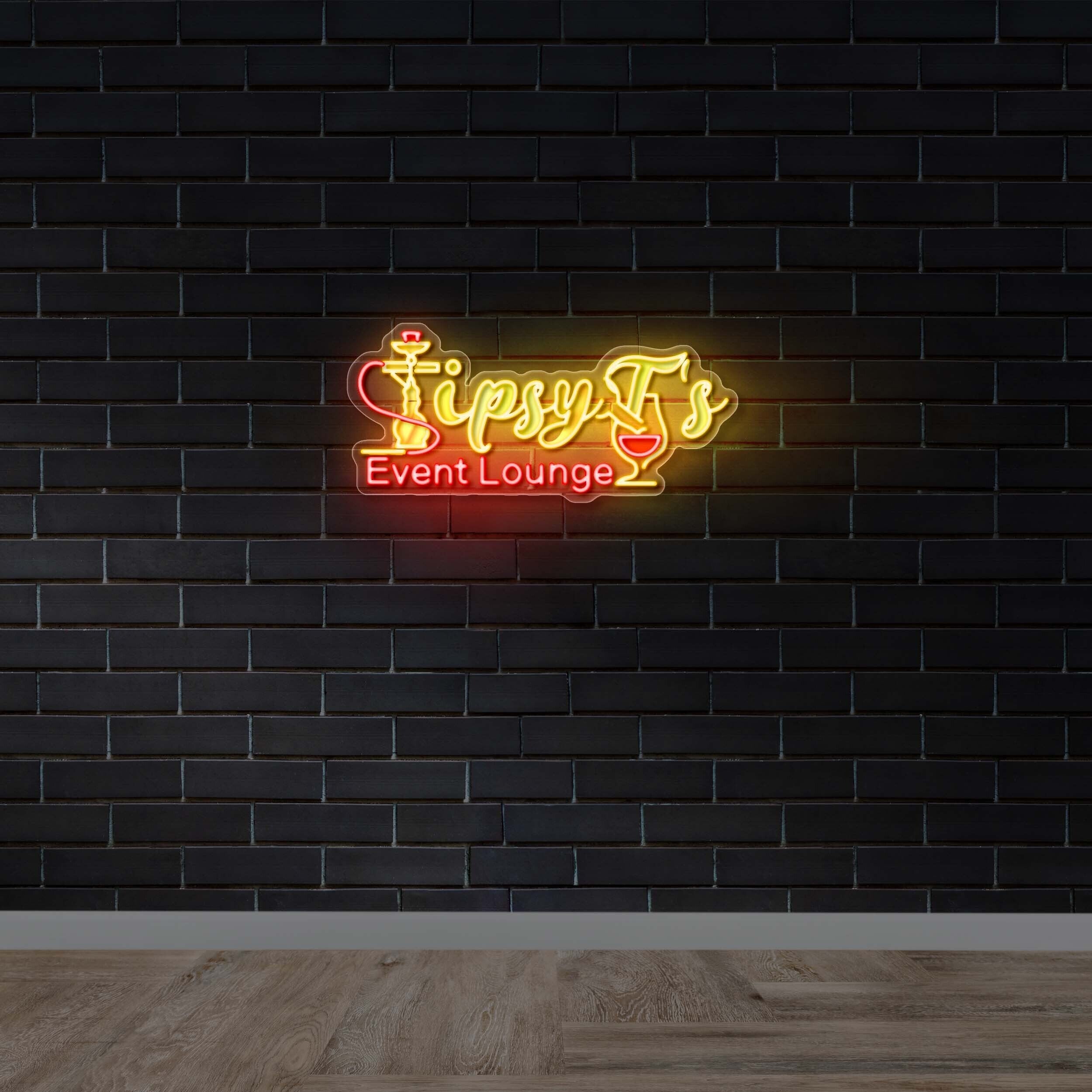 Tipsy T's Event Lounge - Premium Neon Artwork