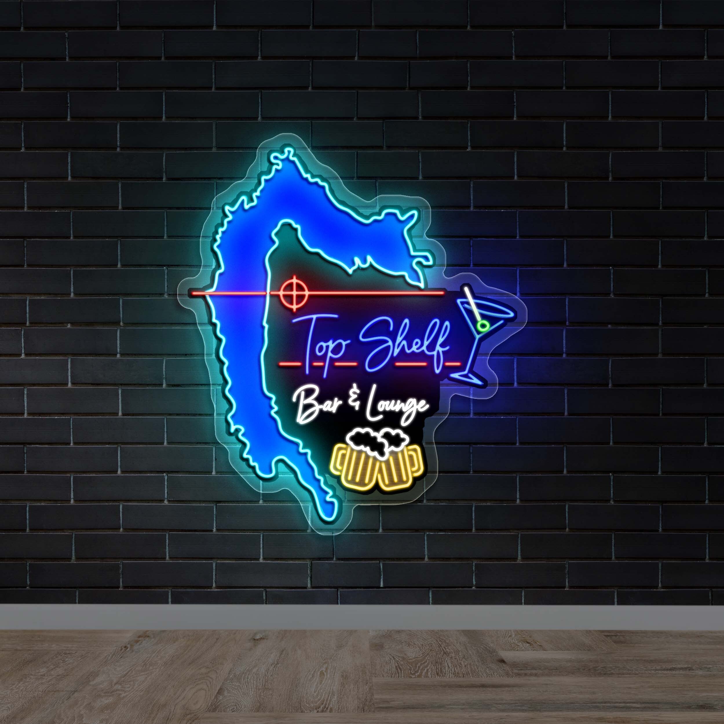 Top Shelf - Premium Neon Artwork