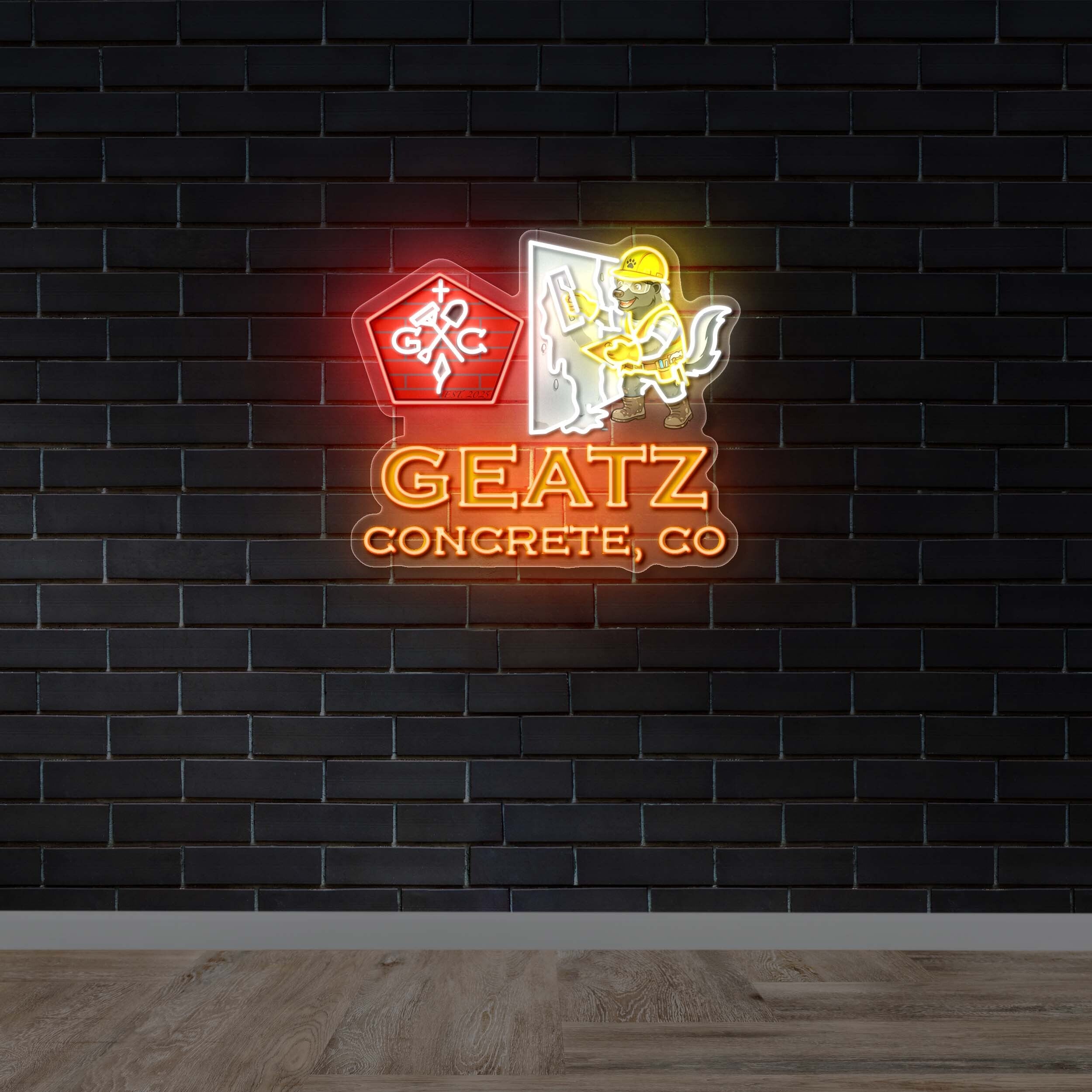 GEATZ CONCRETE, CO - Premium Neon Artwork