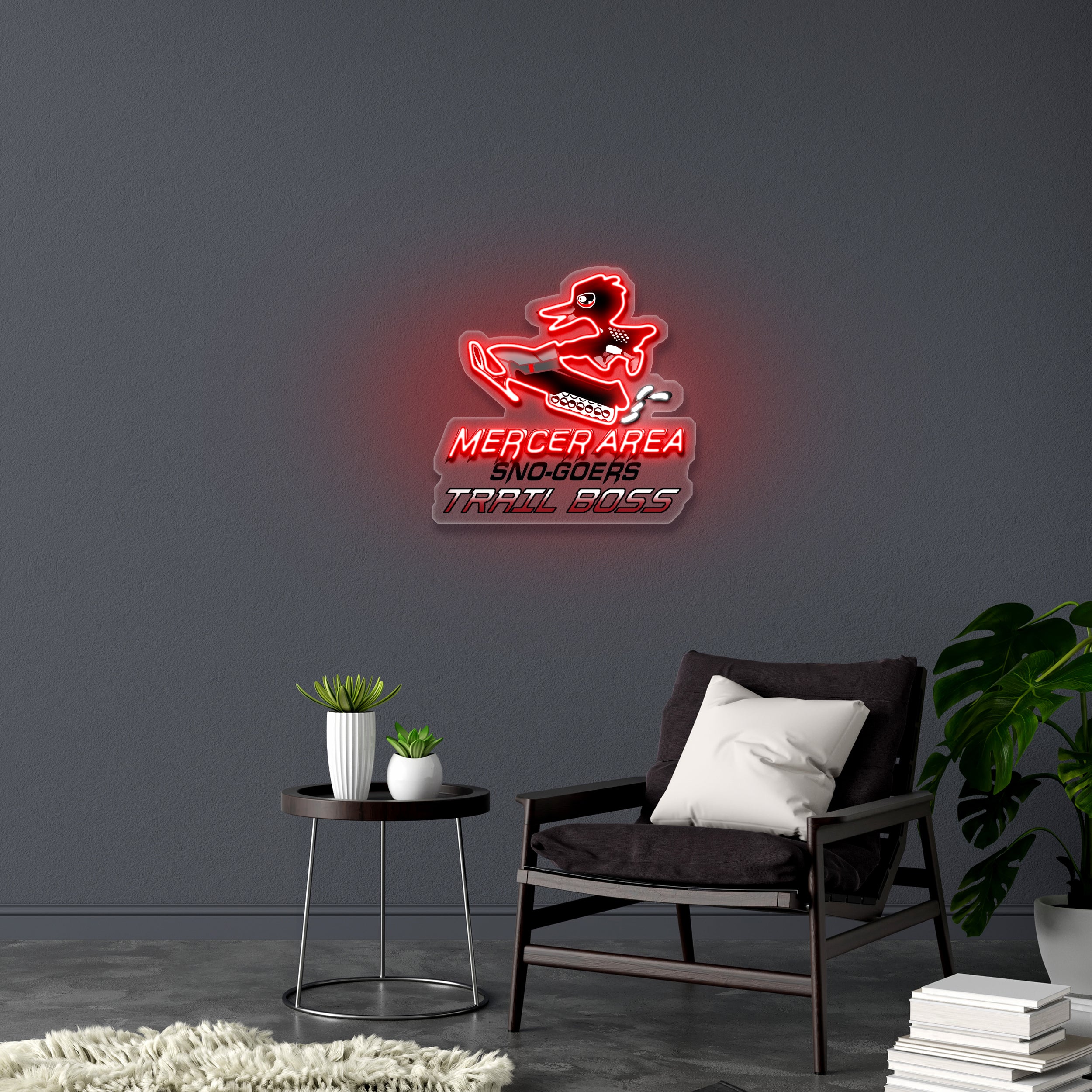 Trail Boss - Premium Neon Artwork