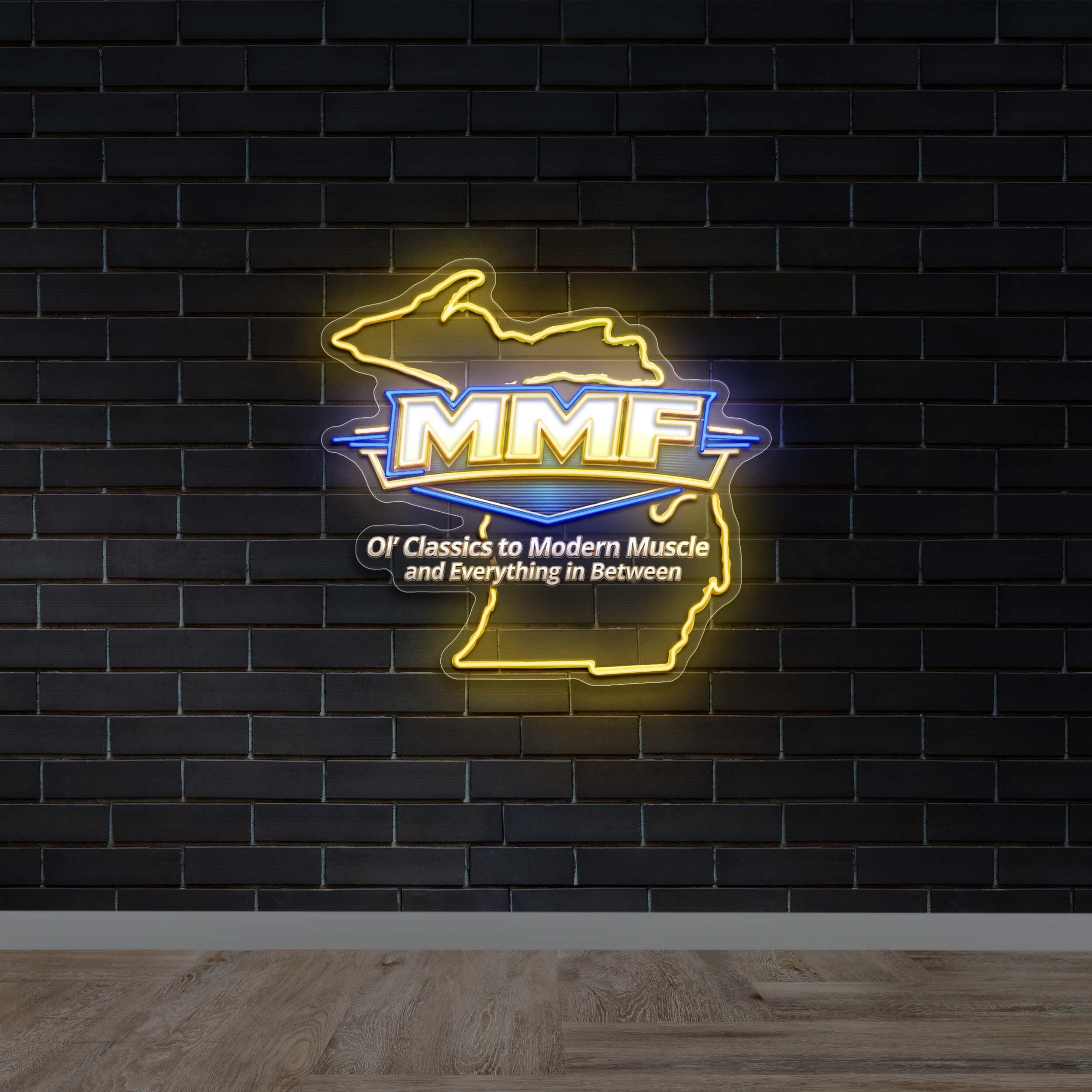 Kamikaze Productions - Premium Neon Artwork